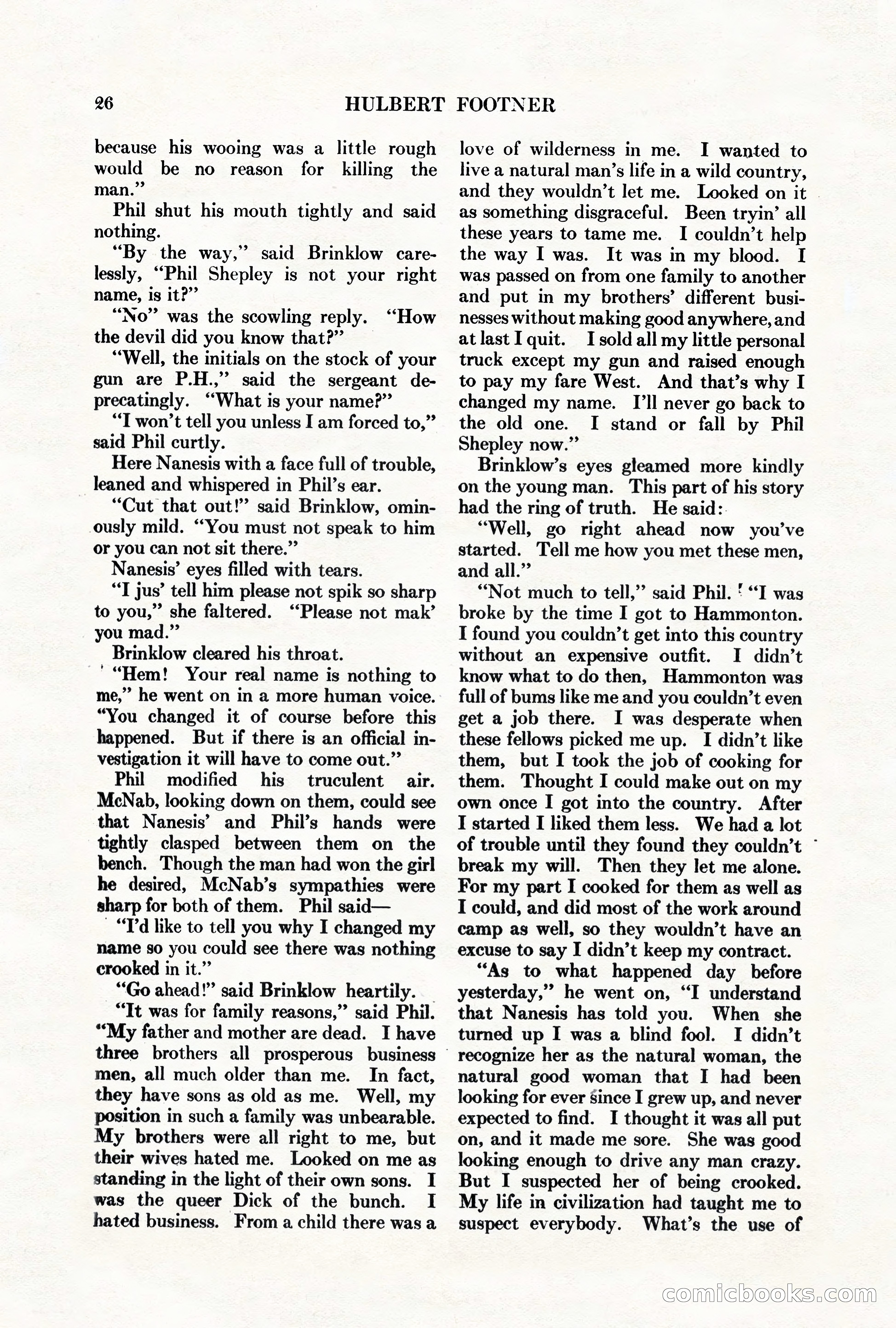 Adventure Magazine, March 1, 1928 — page 36 of 204