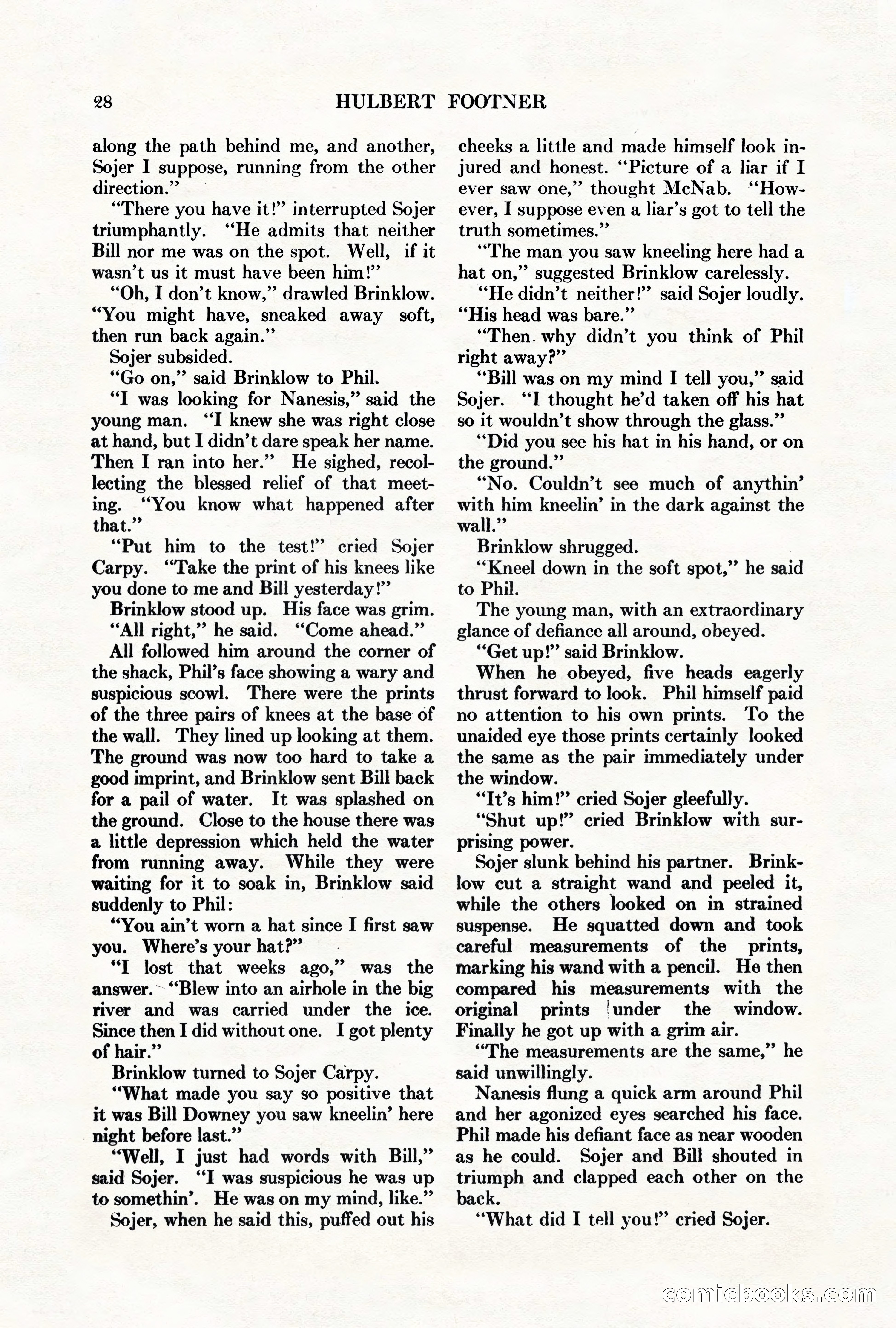 Adventure Magazine, March 1, 1928 — page 38 of 204