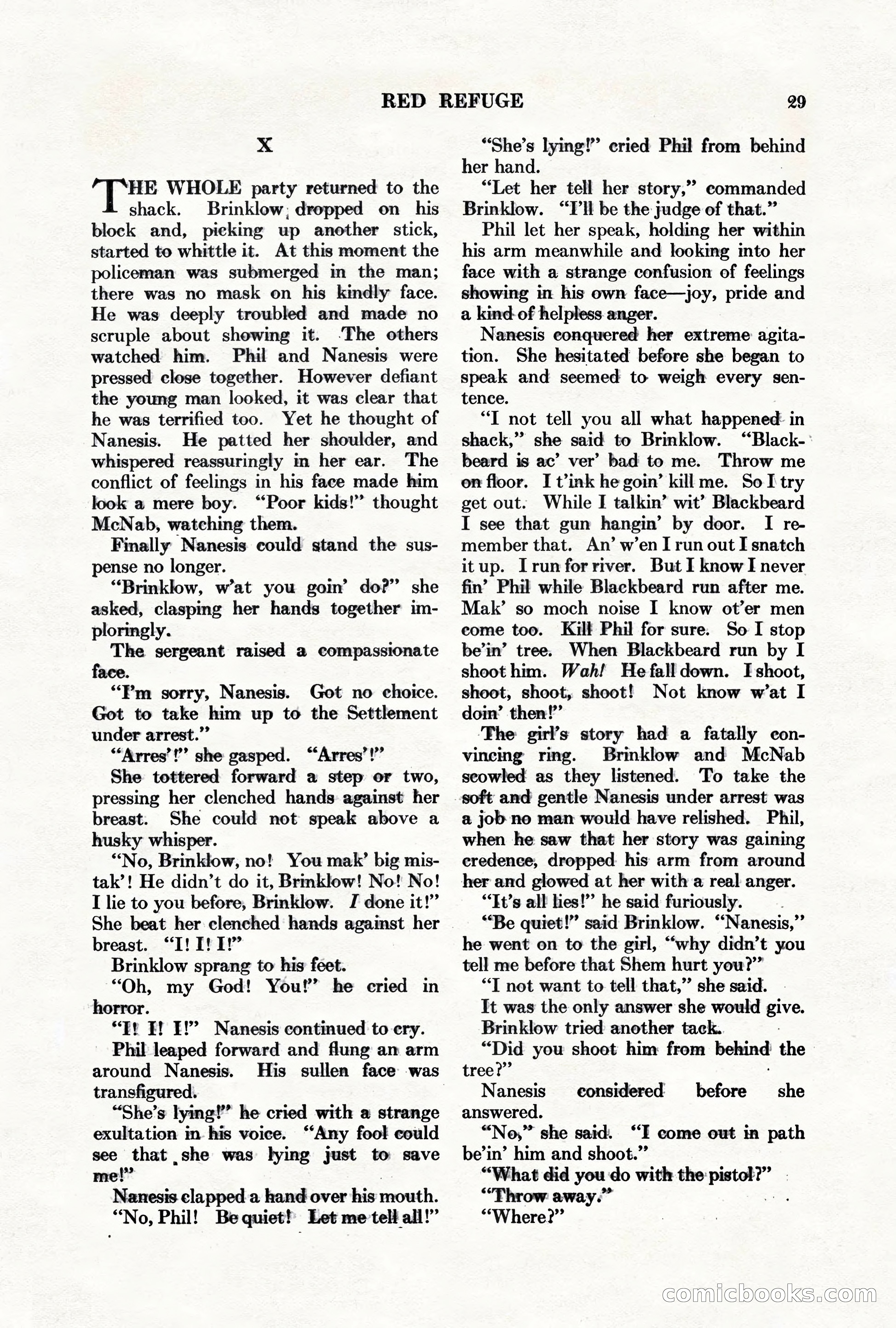 Adventure Magazine, March 1, 1928 — page 39 of 204