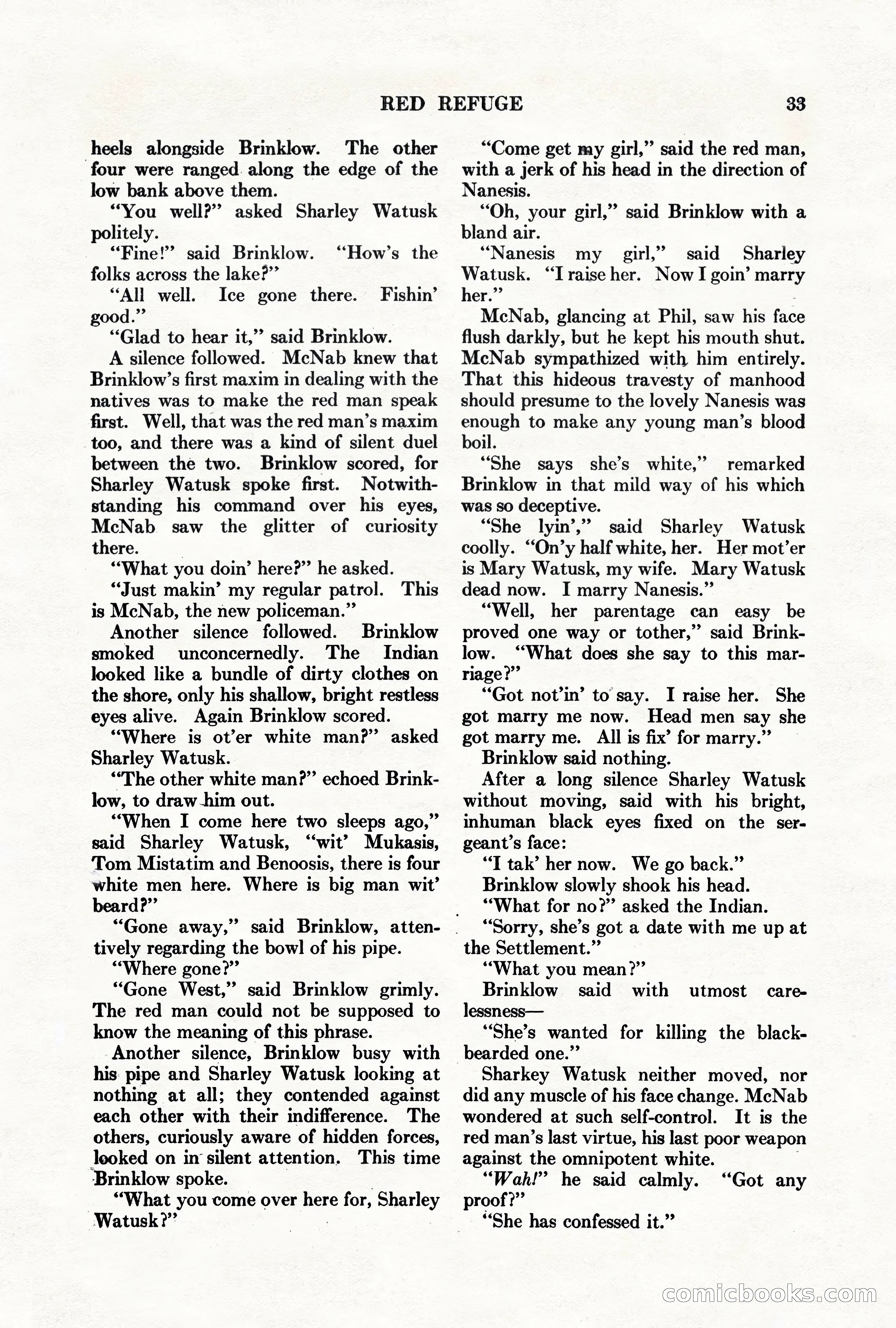 Adventure Magazine, March 1, 1928 — page 43 of 204