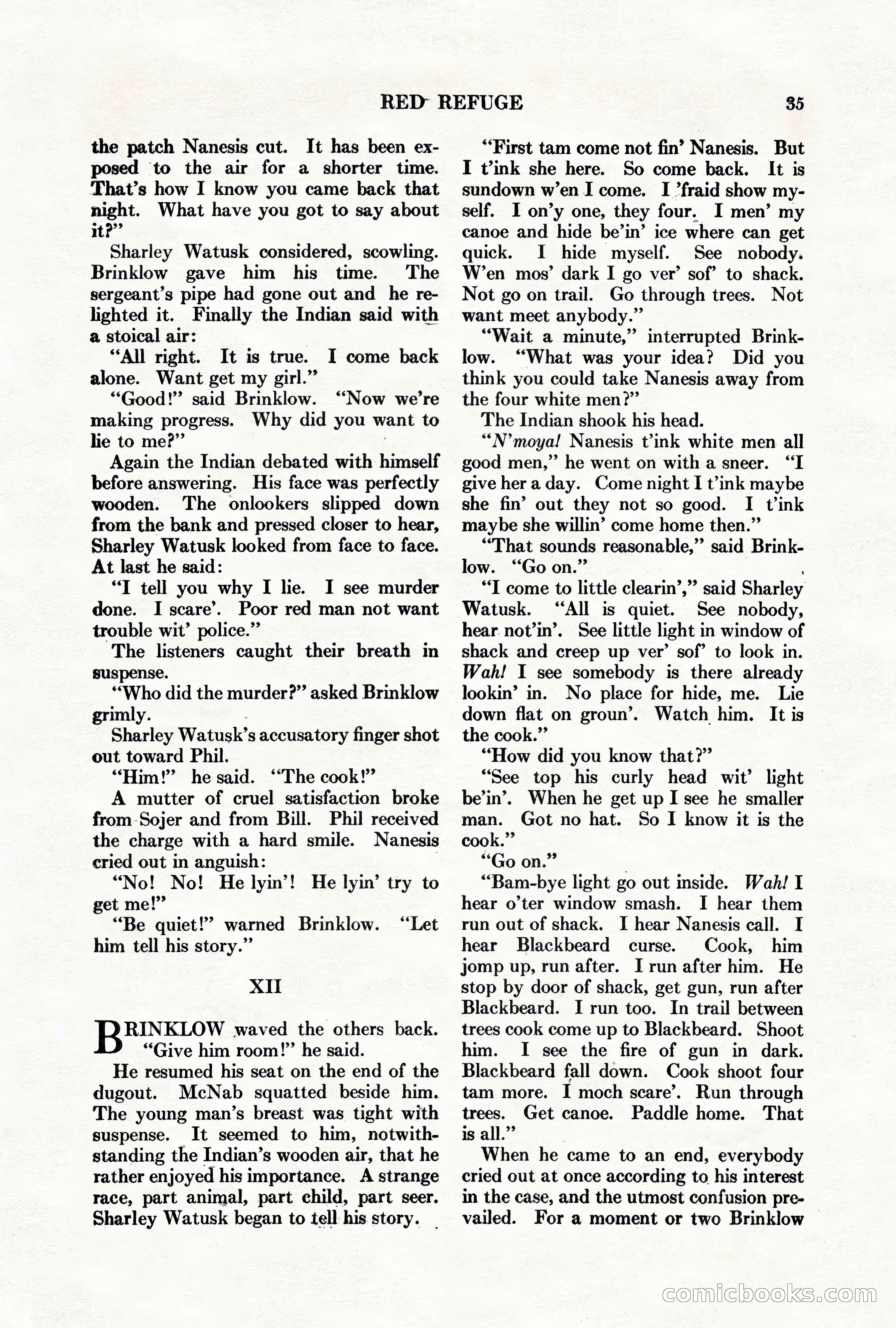 Adventure Magazine, March 1, 1928 — page 45 of 204