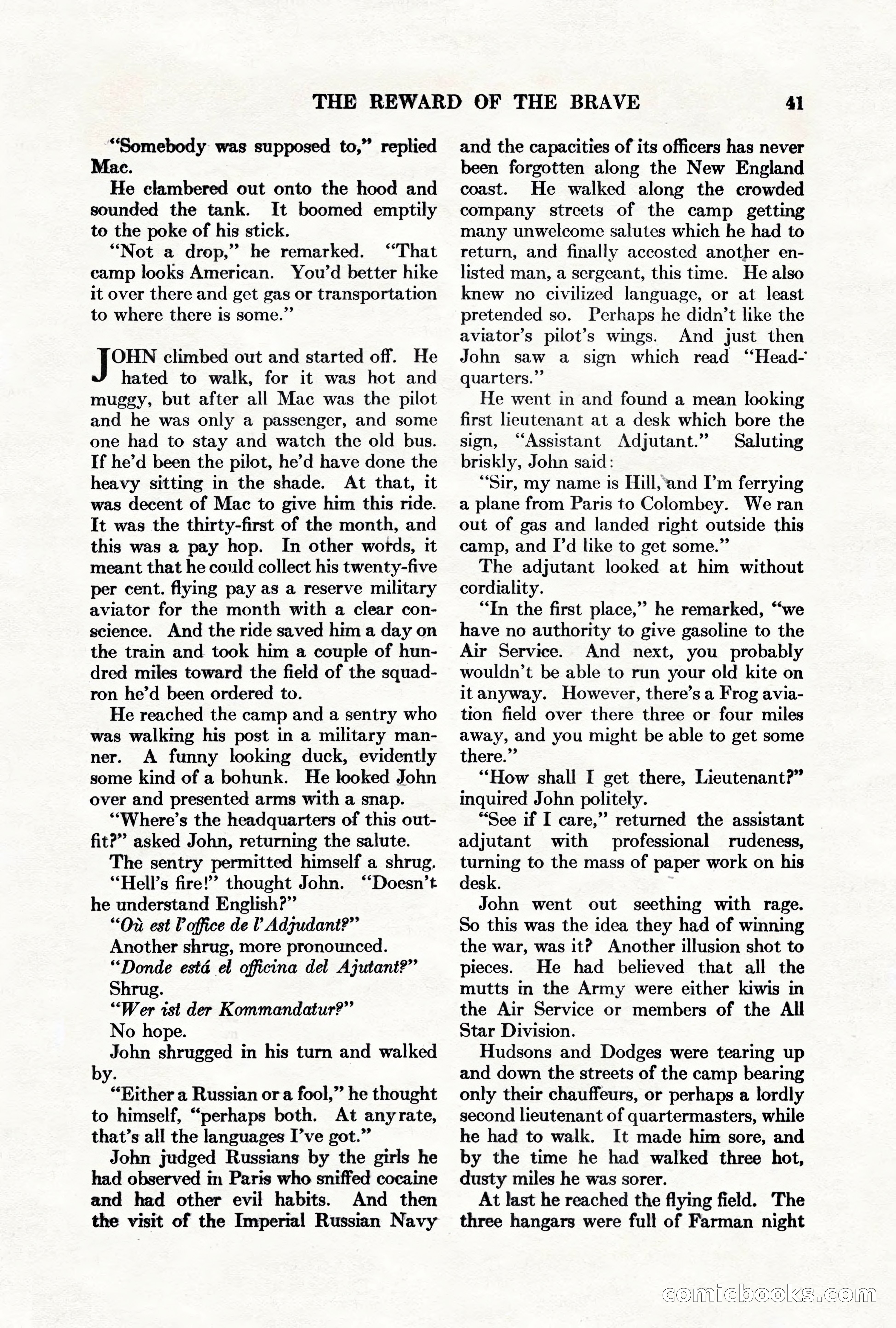 Adventure Magazine, March 1, 1928 — page 51 of 204