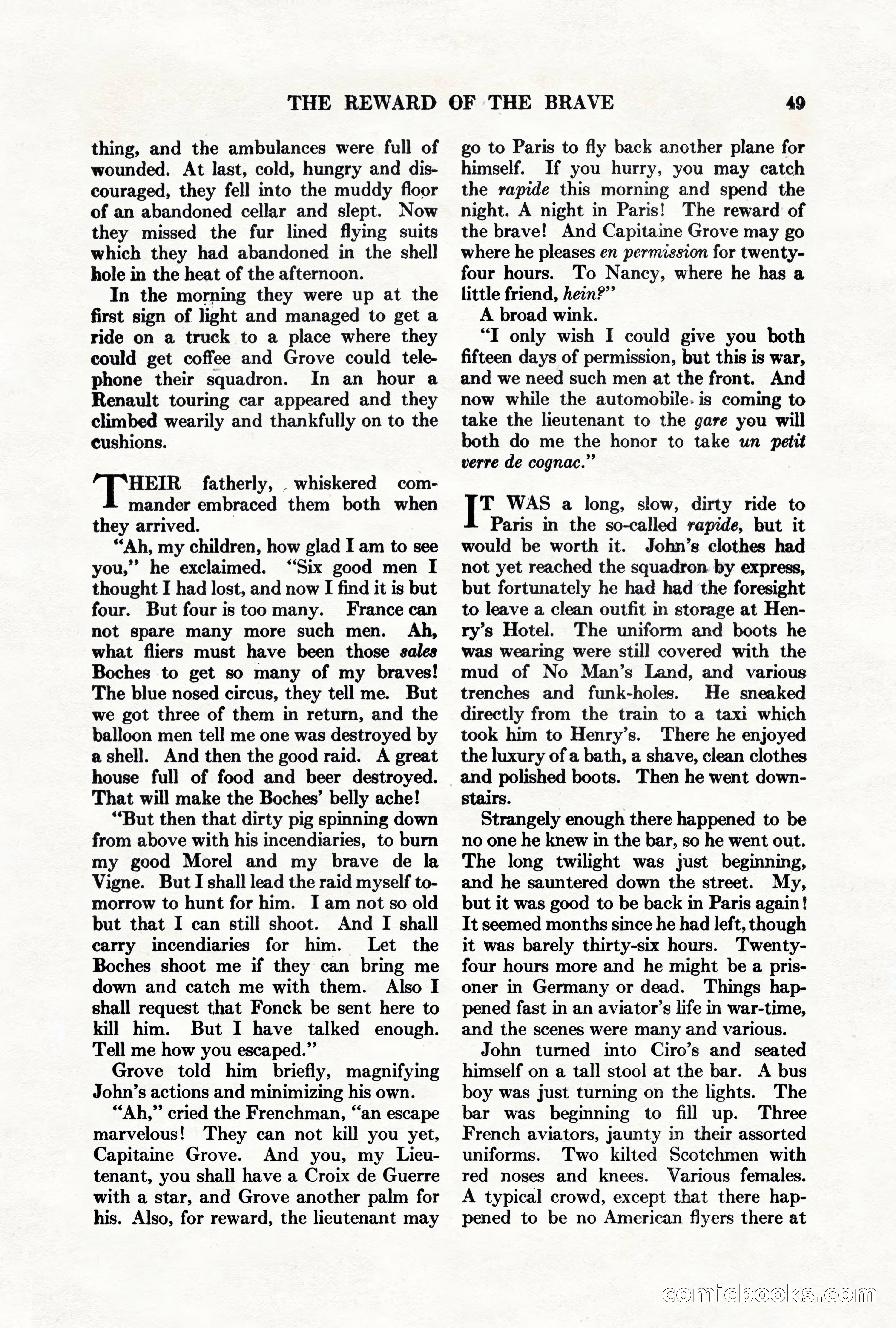 Adventure Magazine, March 1, 1928 — page 59 of 204