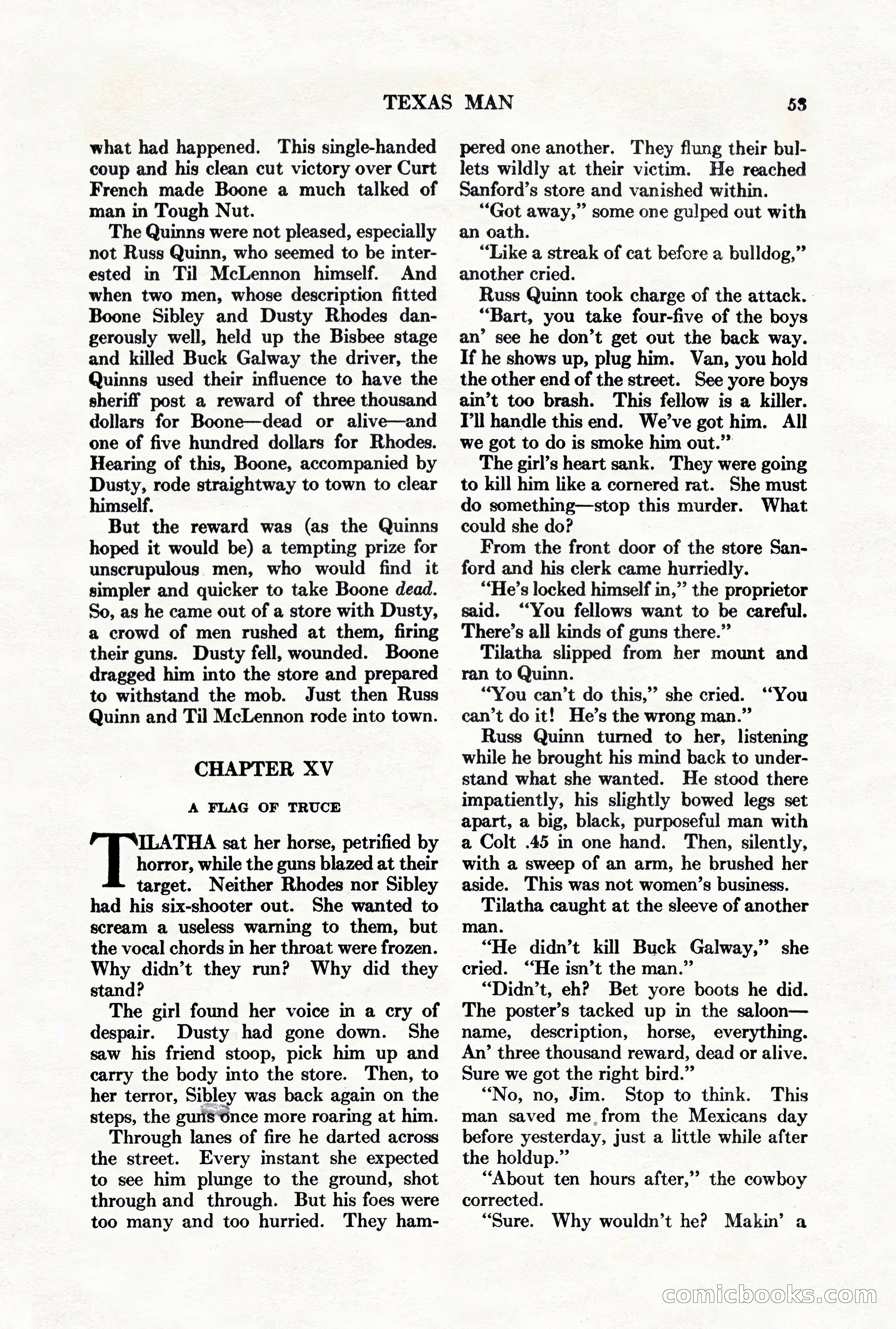 Adventure Magazine, March 1, 1928 — page 63 of 204