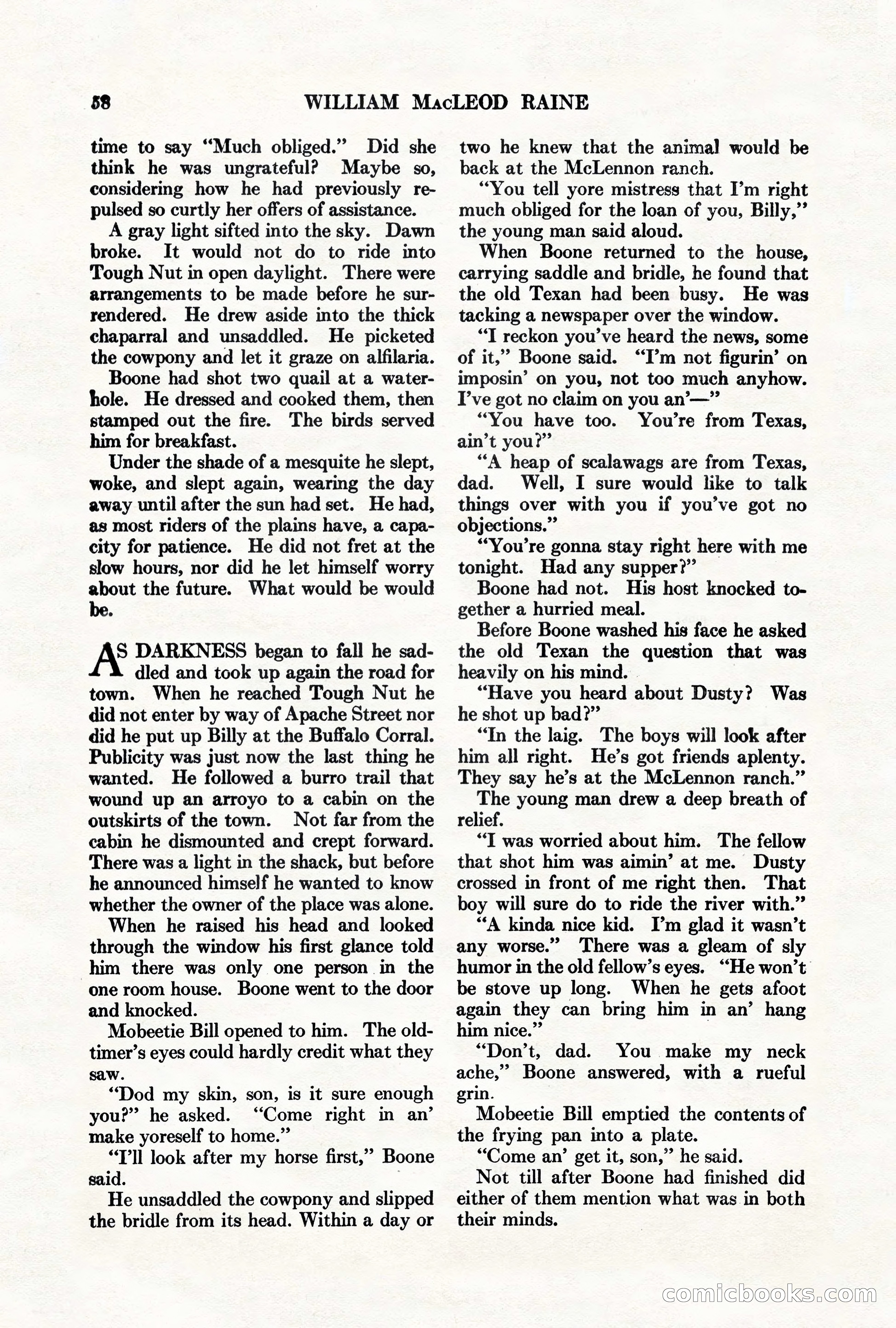 Adventure Magazine, March 1, 1928 — page 68 of 204