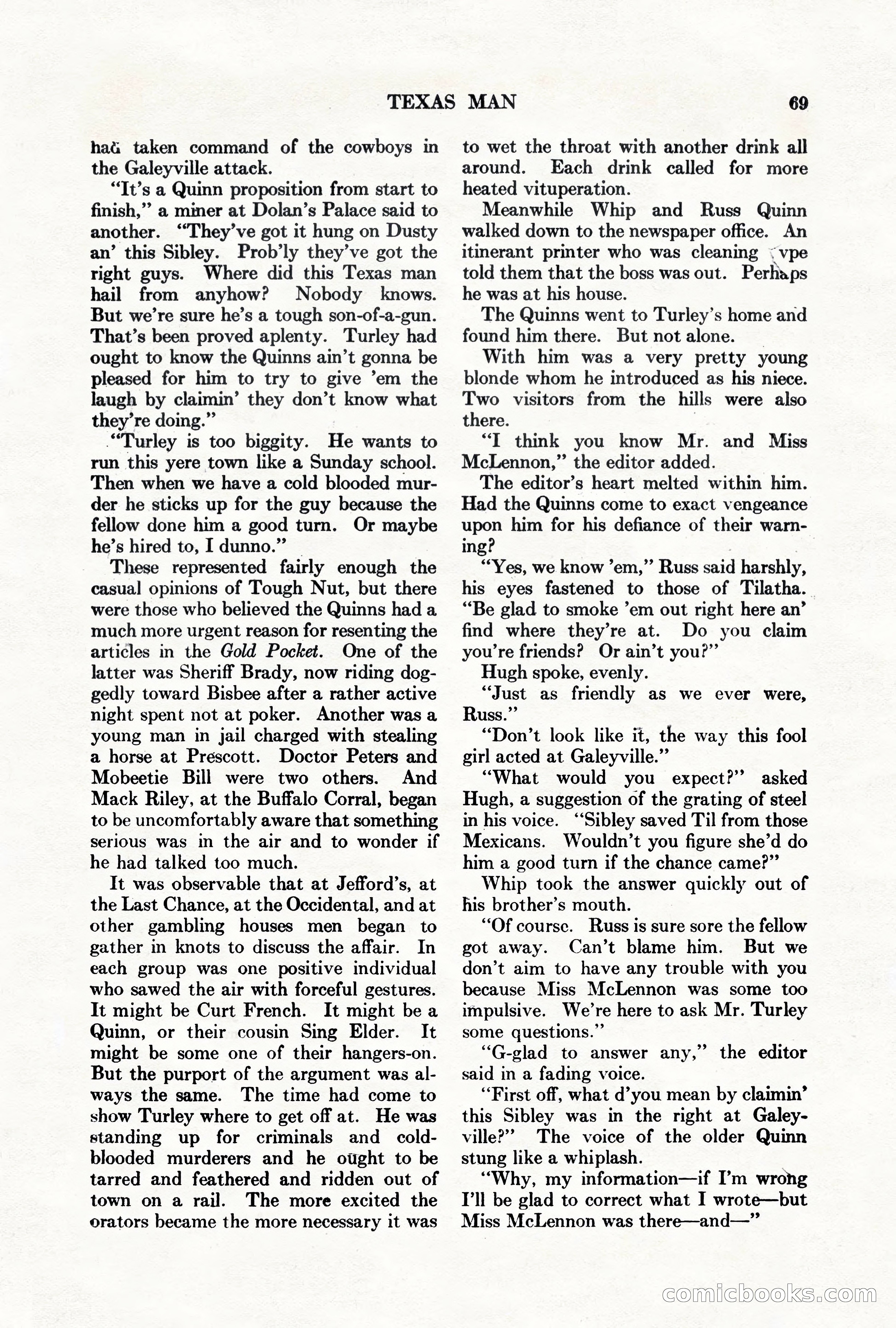 Adventure Magazine, March 1, 1928 — page 79 of 204