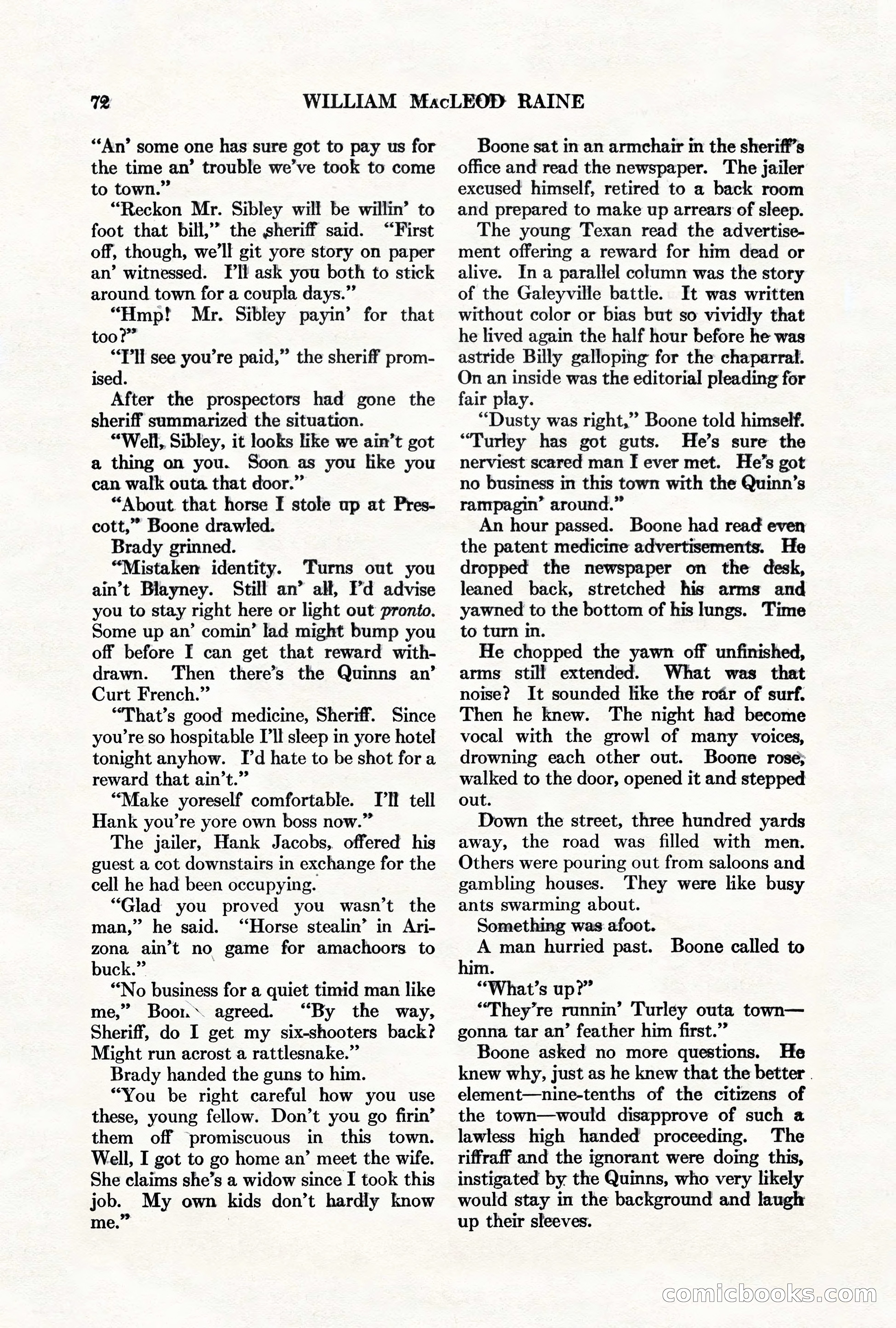 Adventure Magazine, March 1, 1928 — page 82 of 204