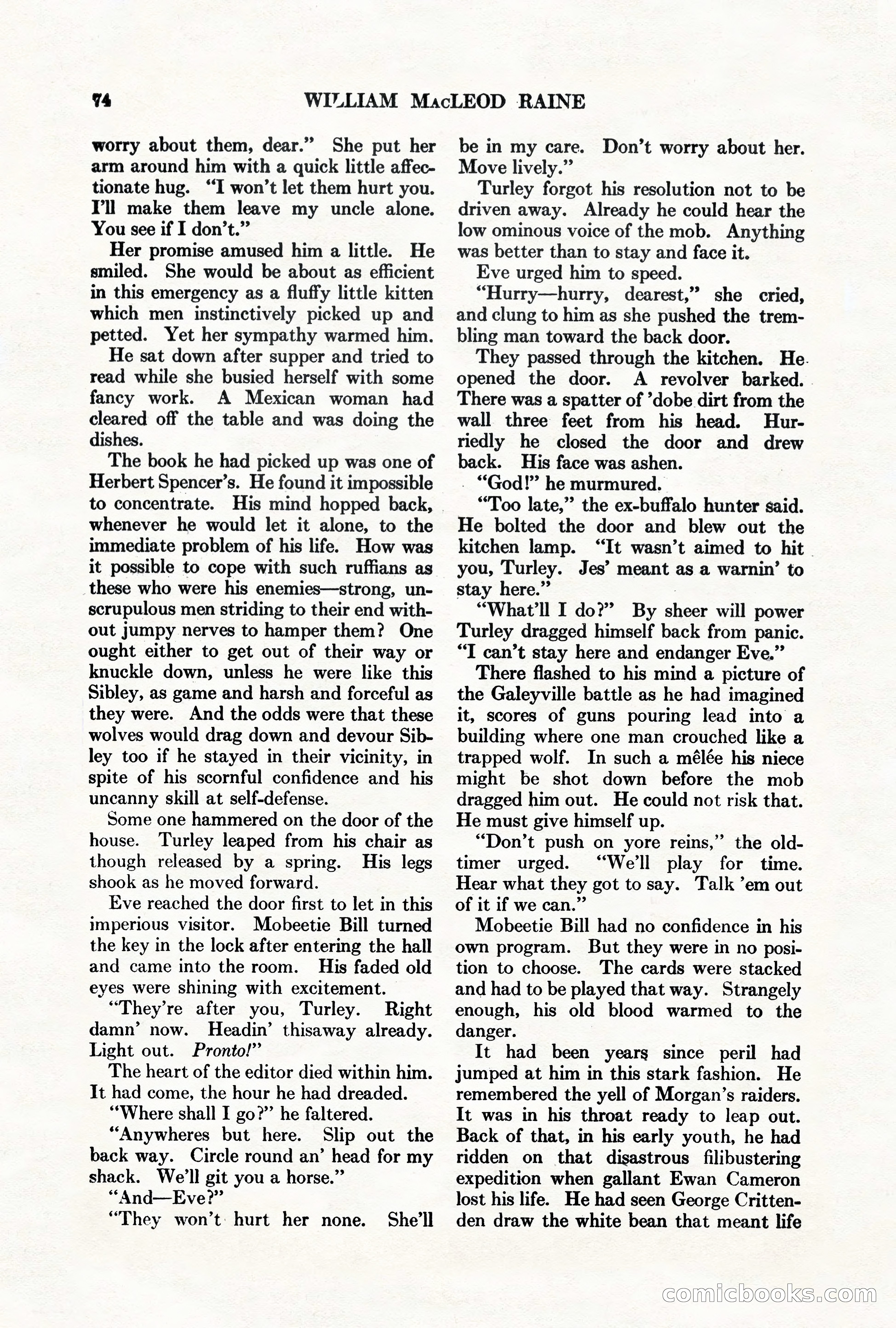 Adventure Magazine, March 1, 1928 — page 84 of 204