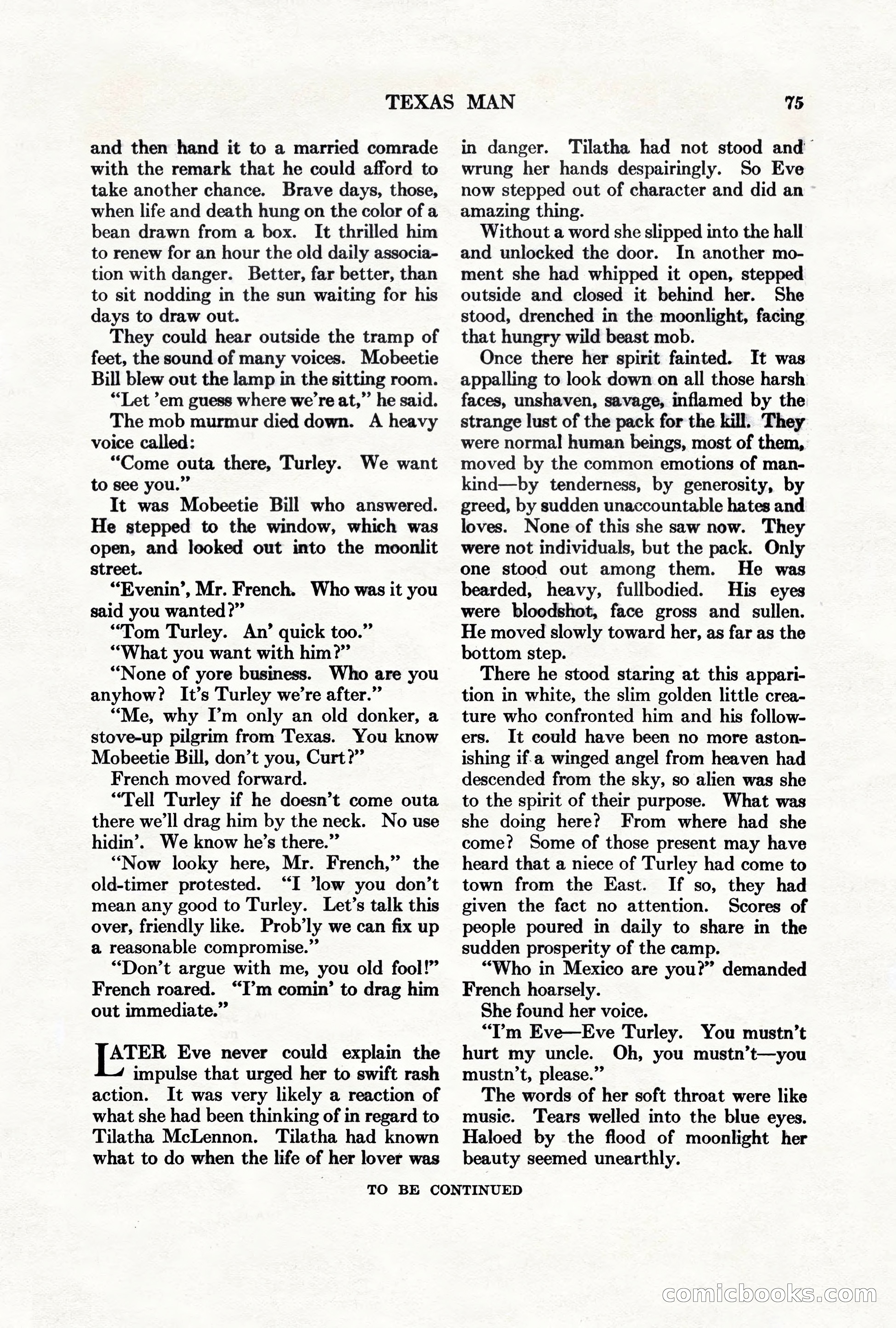 Adventure Magazine, March 1, 1928 — page 85 of 204