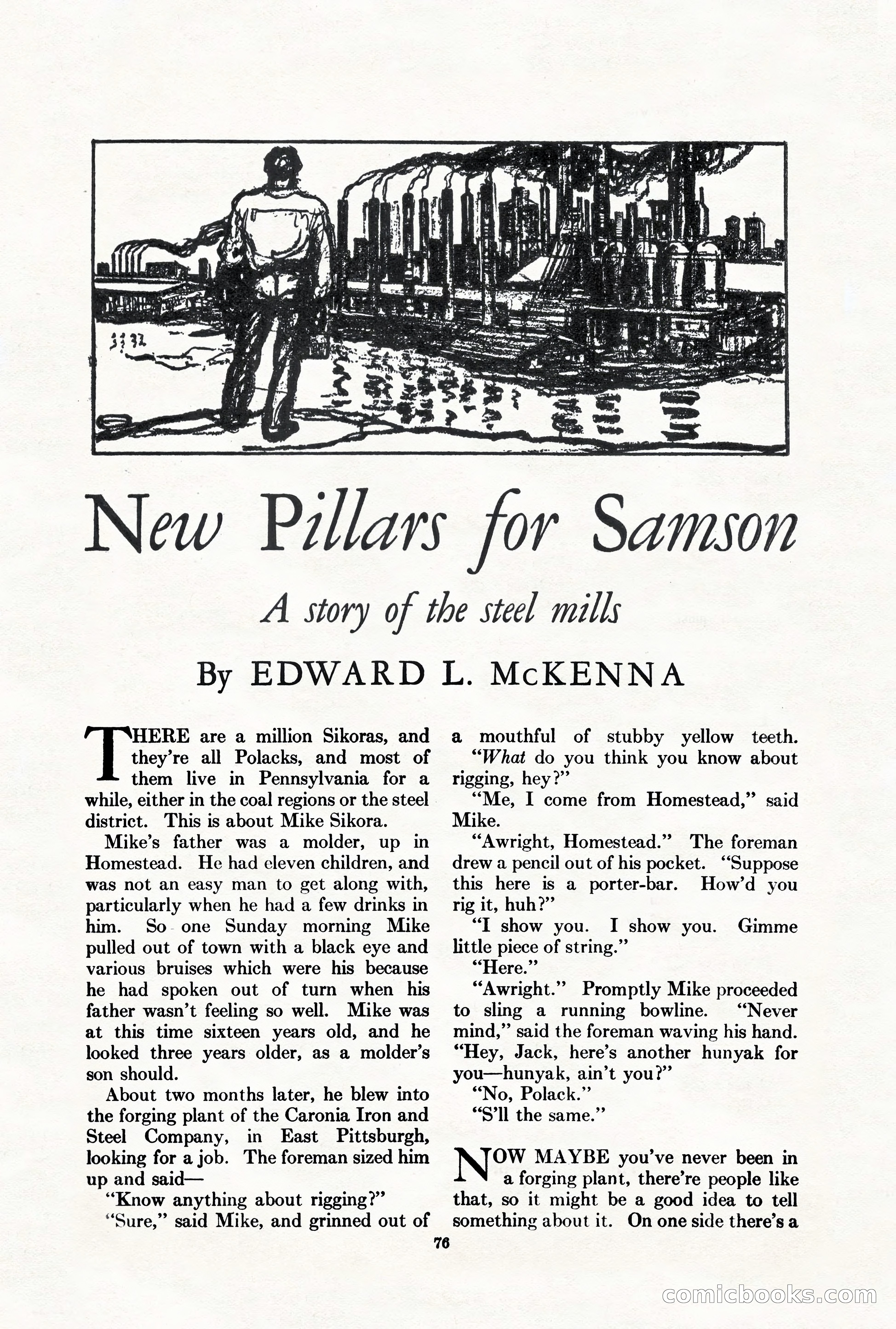 Adventure Magazine, March 1, 1928 — page 86 of 204