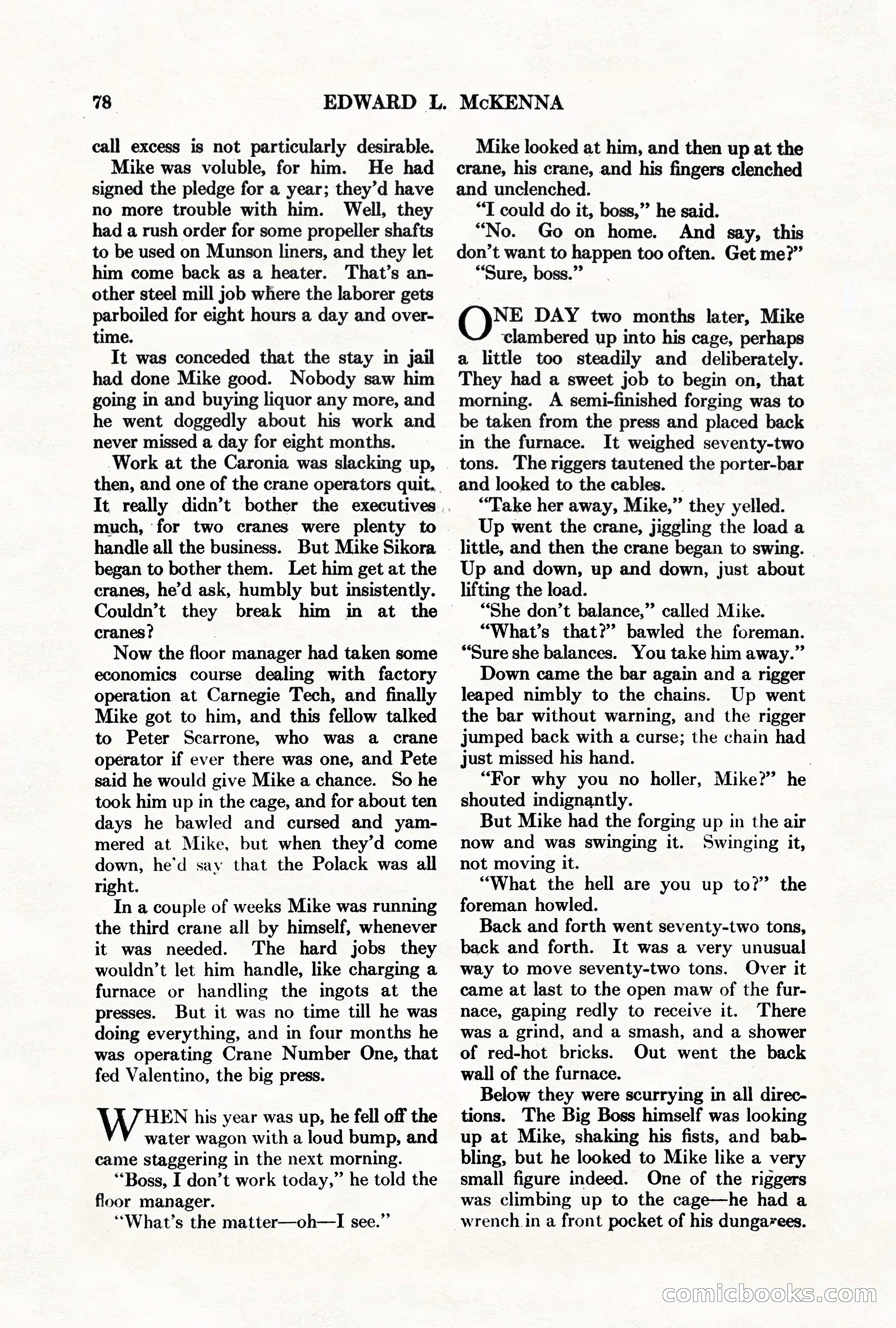 Adventure Magazine, March 1, 1928 — page 88 of 204