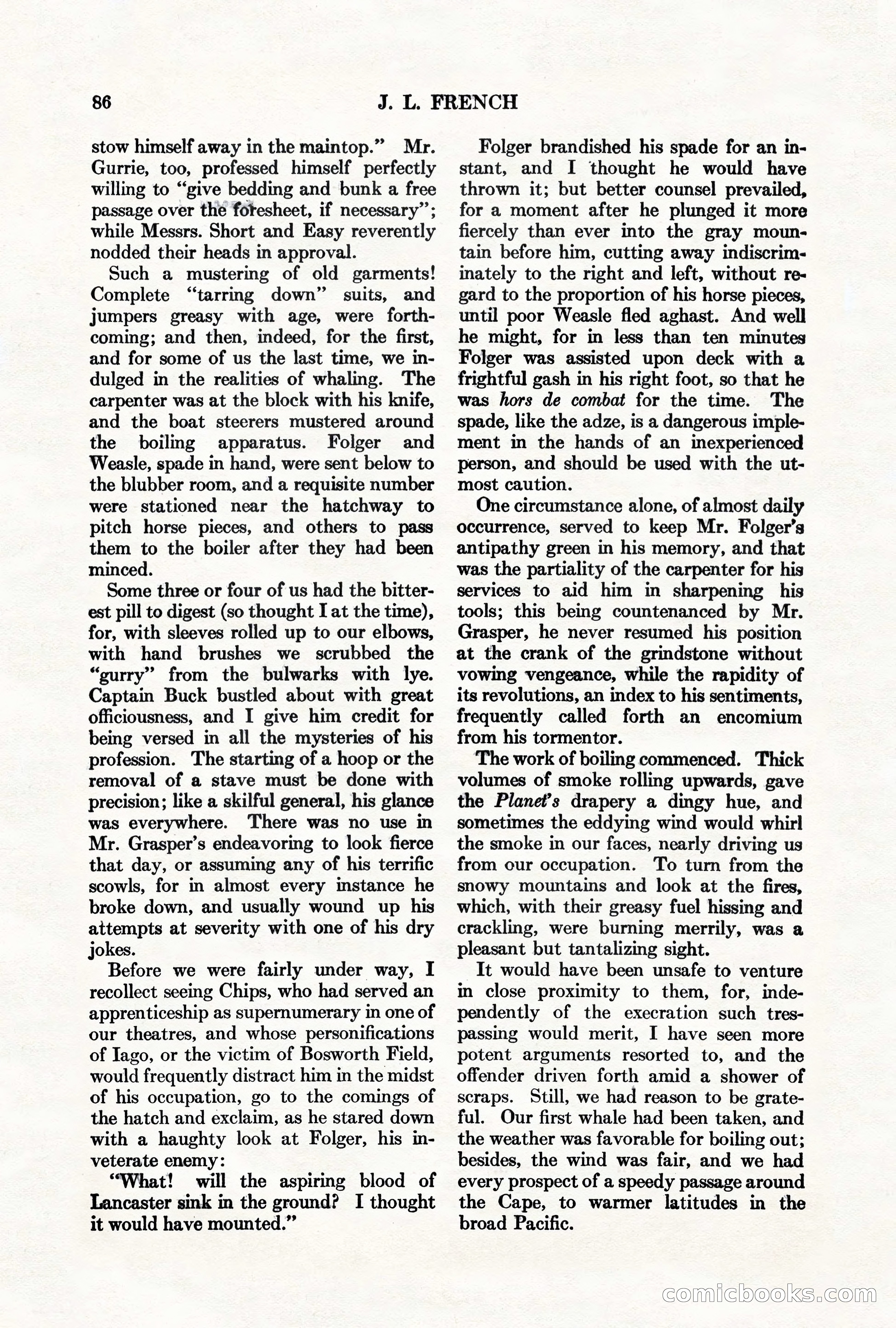 Adventure Magazine, March 1, 1928 — page 96 of 204