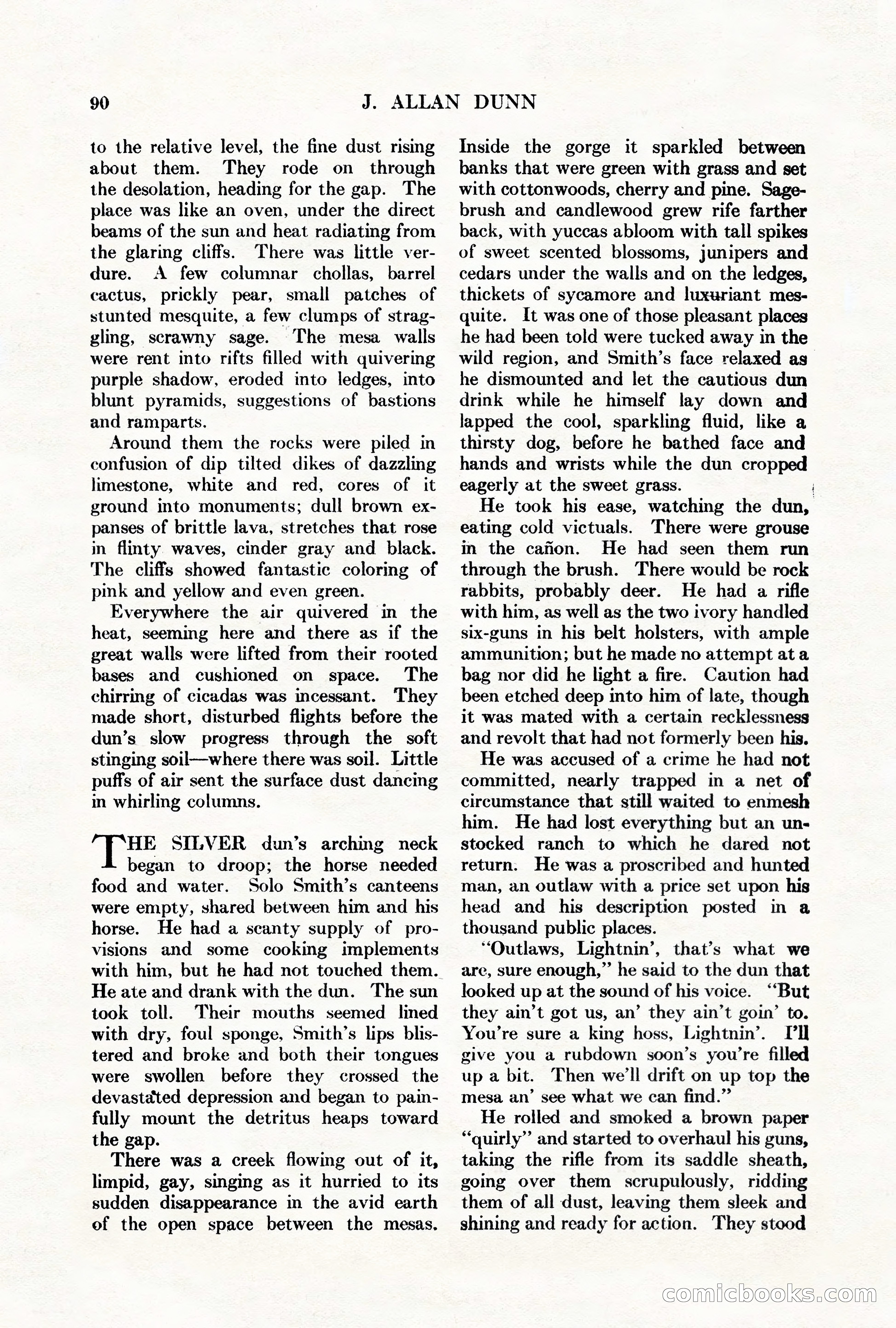 Adventure Magazine, March 1, 1928 — page 100 of 204