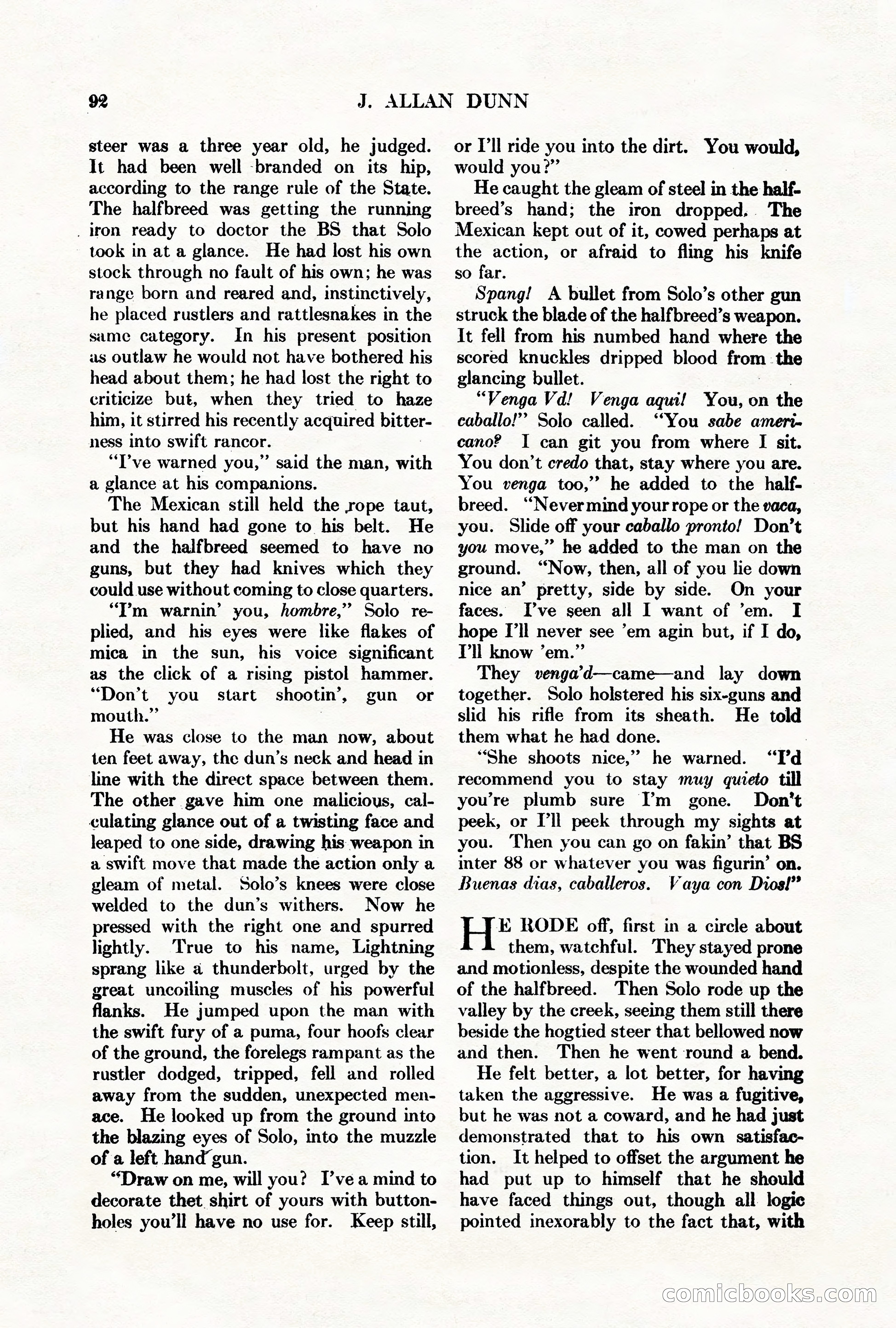 Adventure Magazine, March 1, 1928 — page 102 of 204