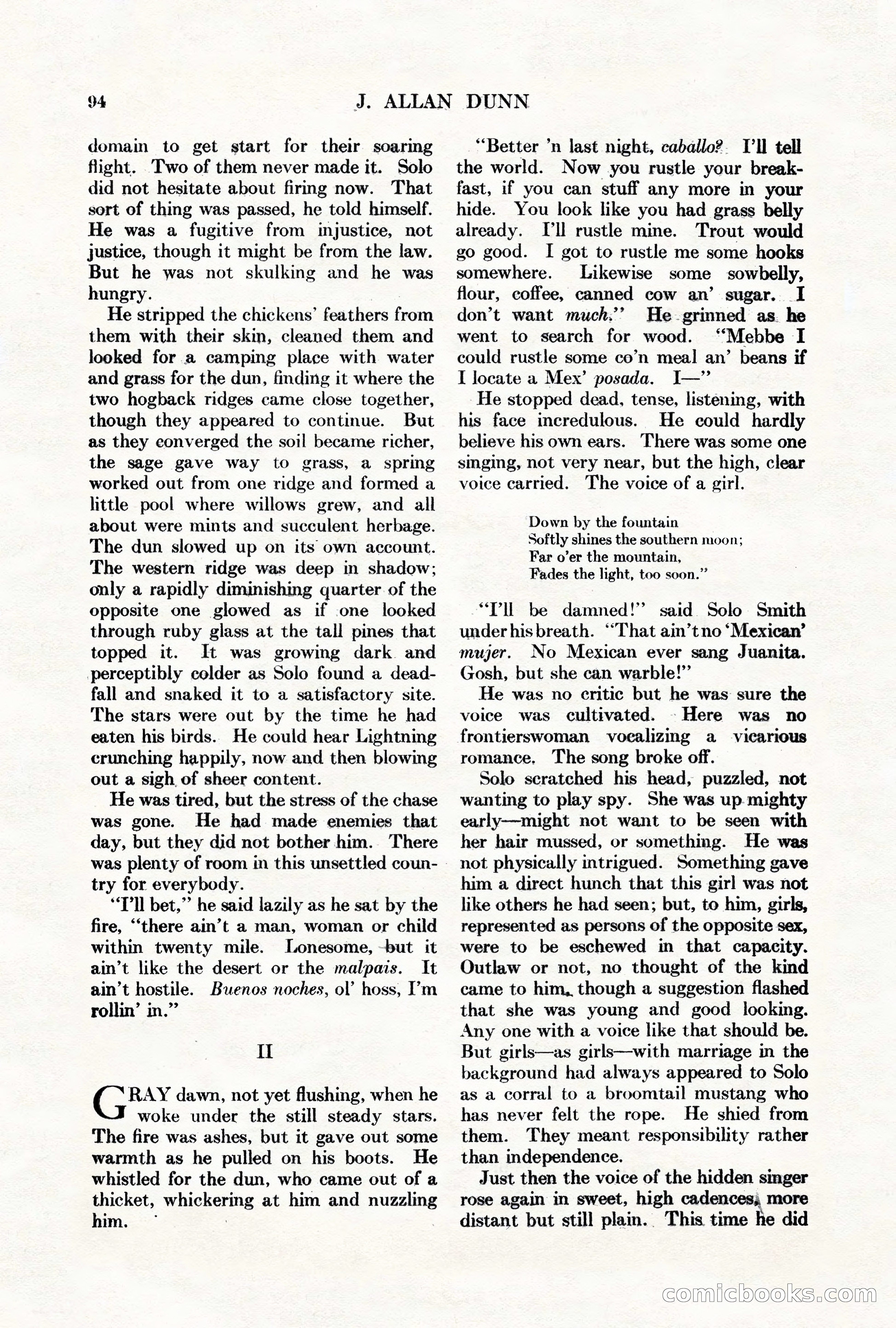 Adventure Magazine, March 1, 1928 — page 104 of 204