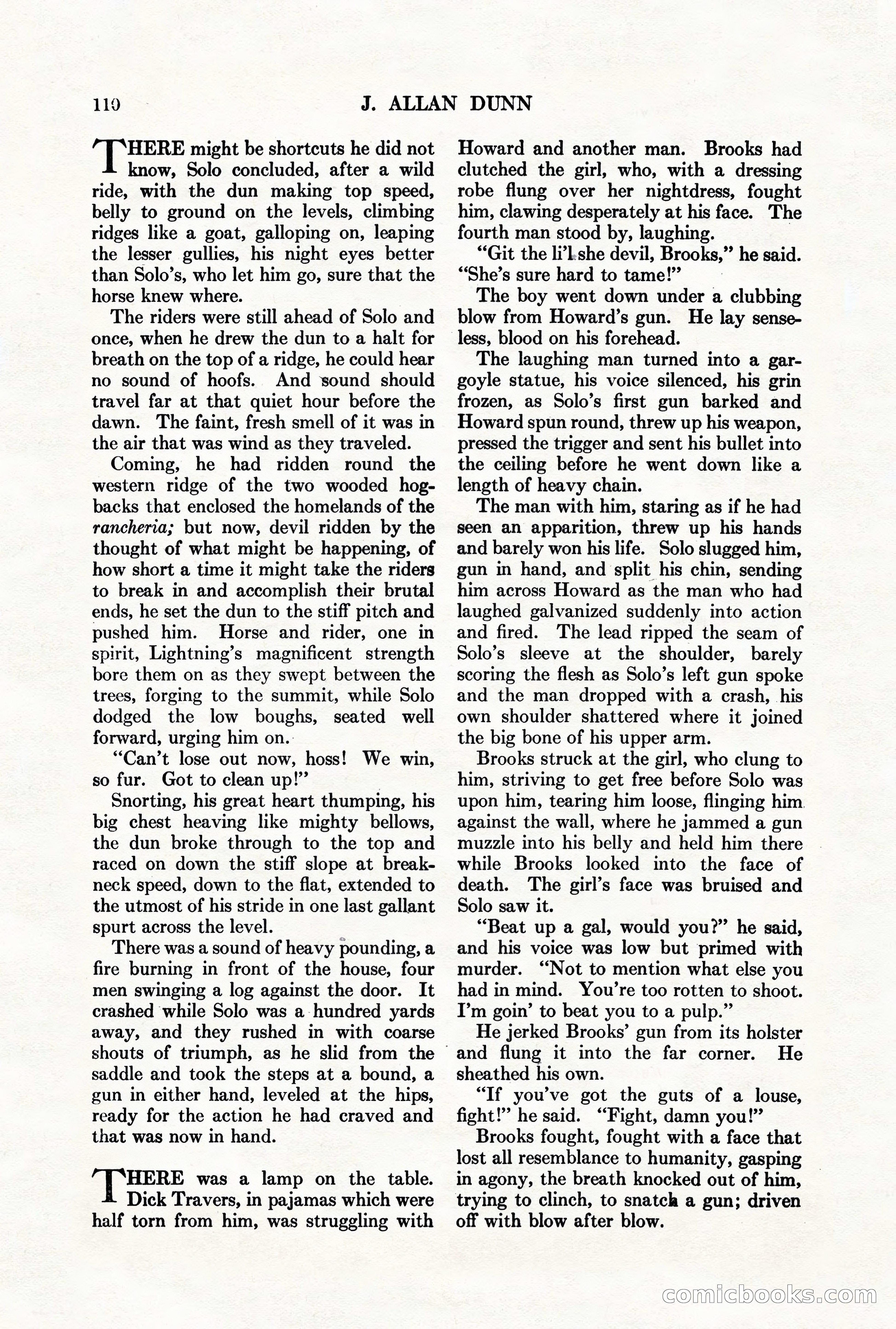 Adventure Magazine, March 1, 1928 — page 120 of 204