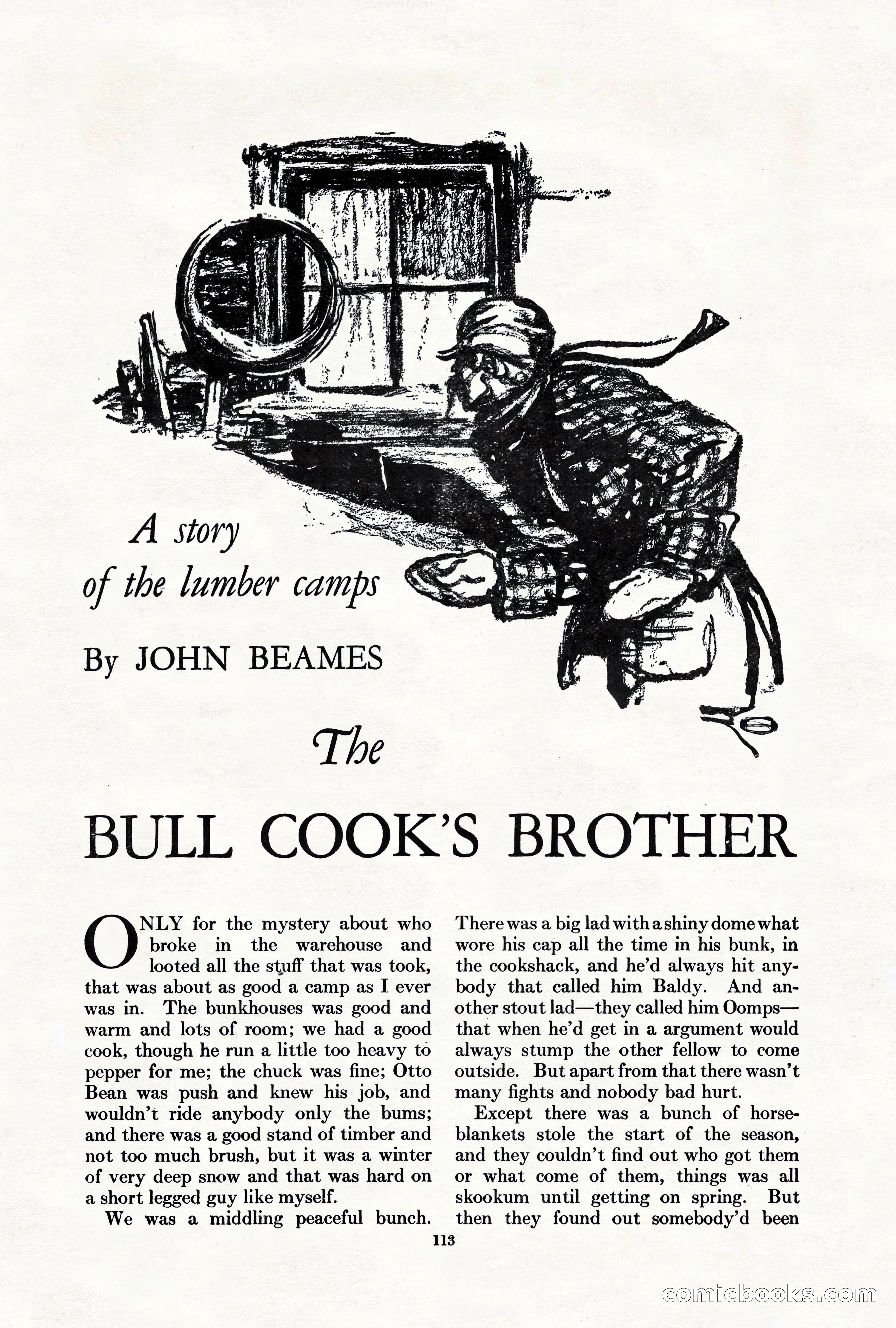 Adventure Magazine, March 1, 1928 — page 123 of 204