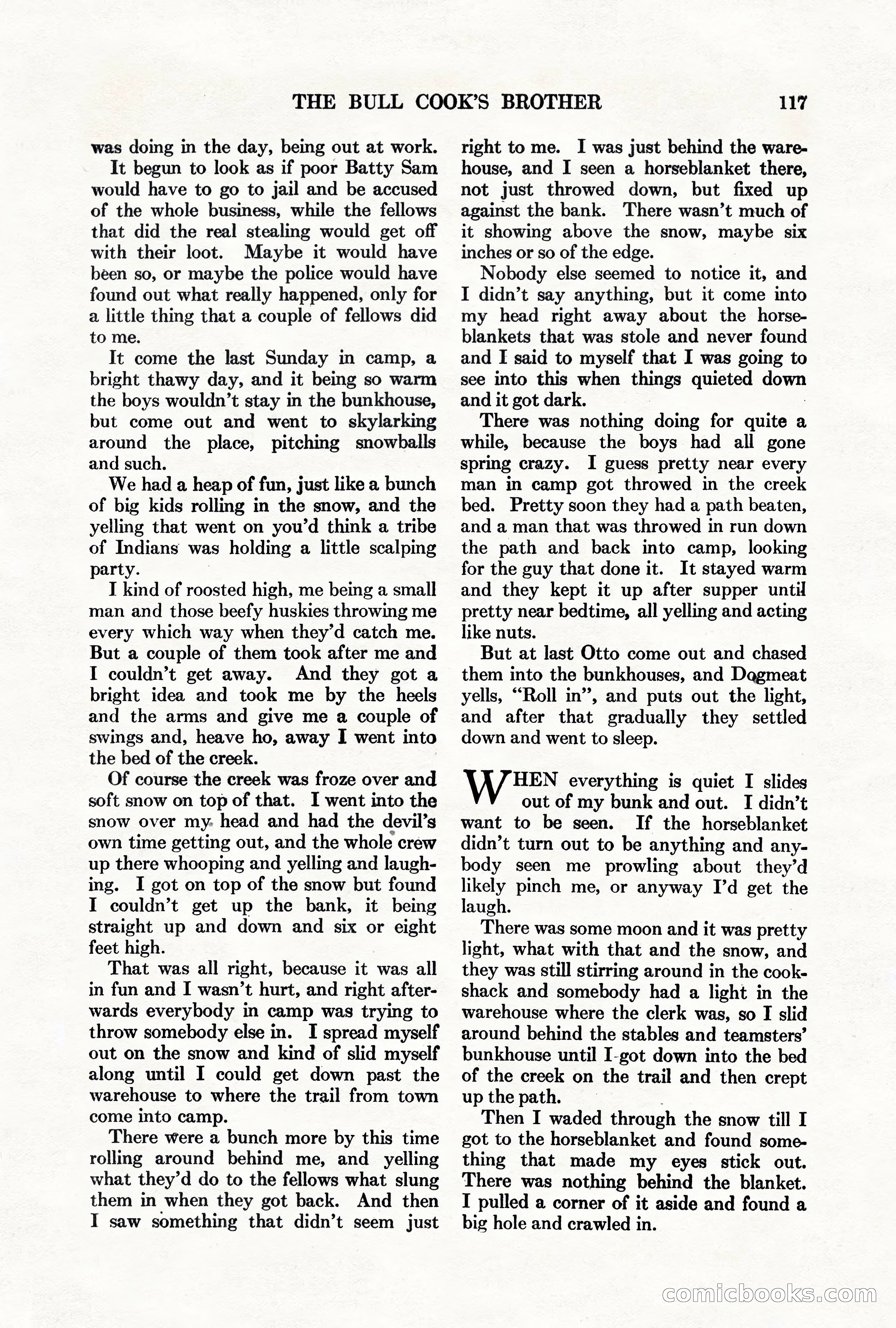 Adventure Magazine, March 1, 1928 — page 127 of 204