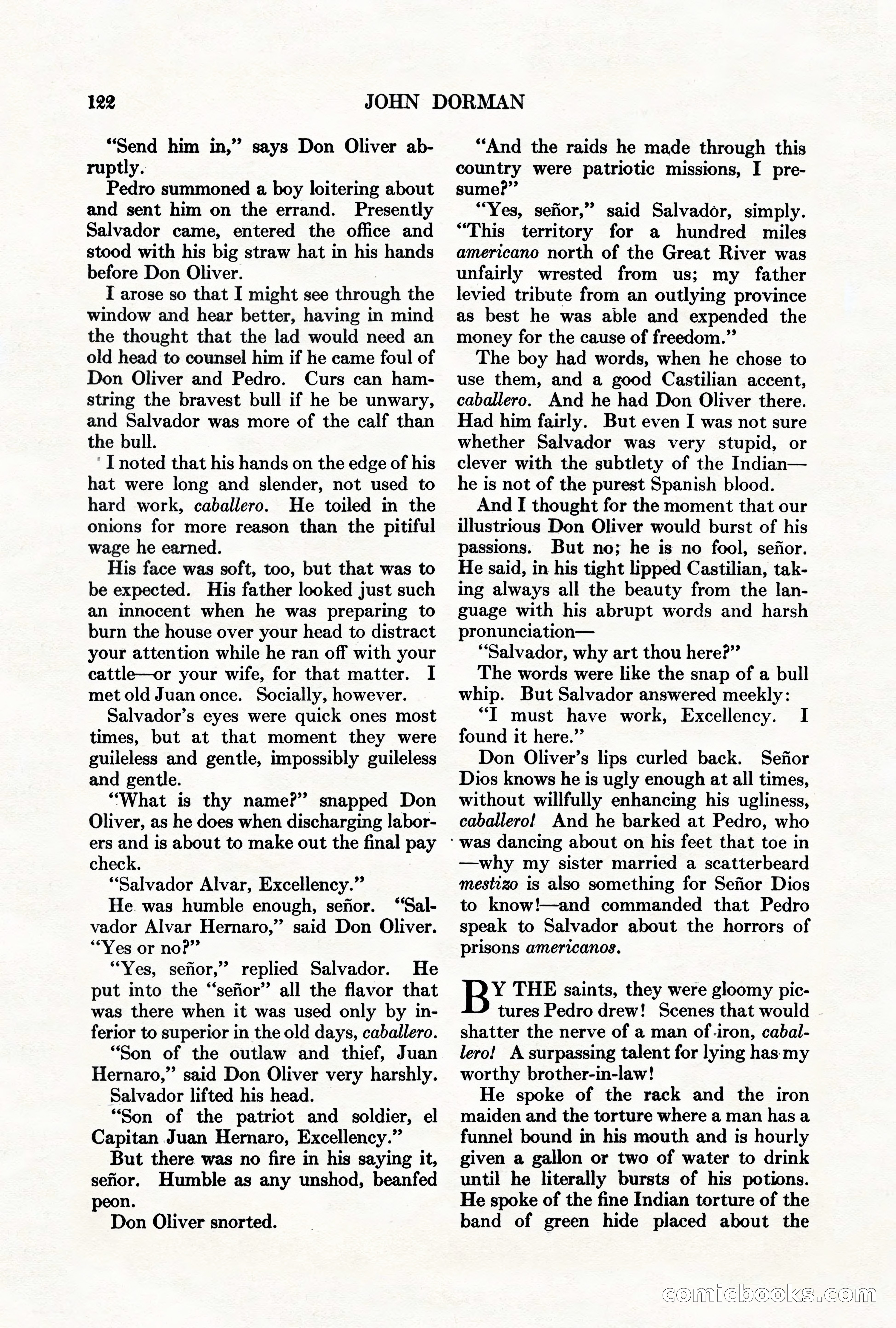 Adventure Magazine, March 1, 1928 — page 132 of 204