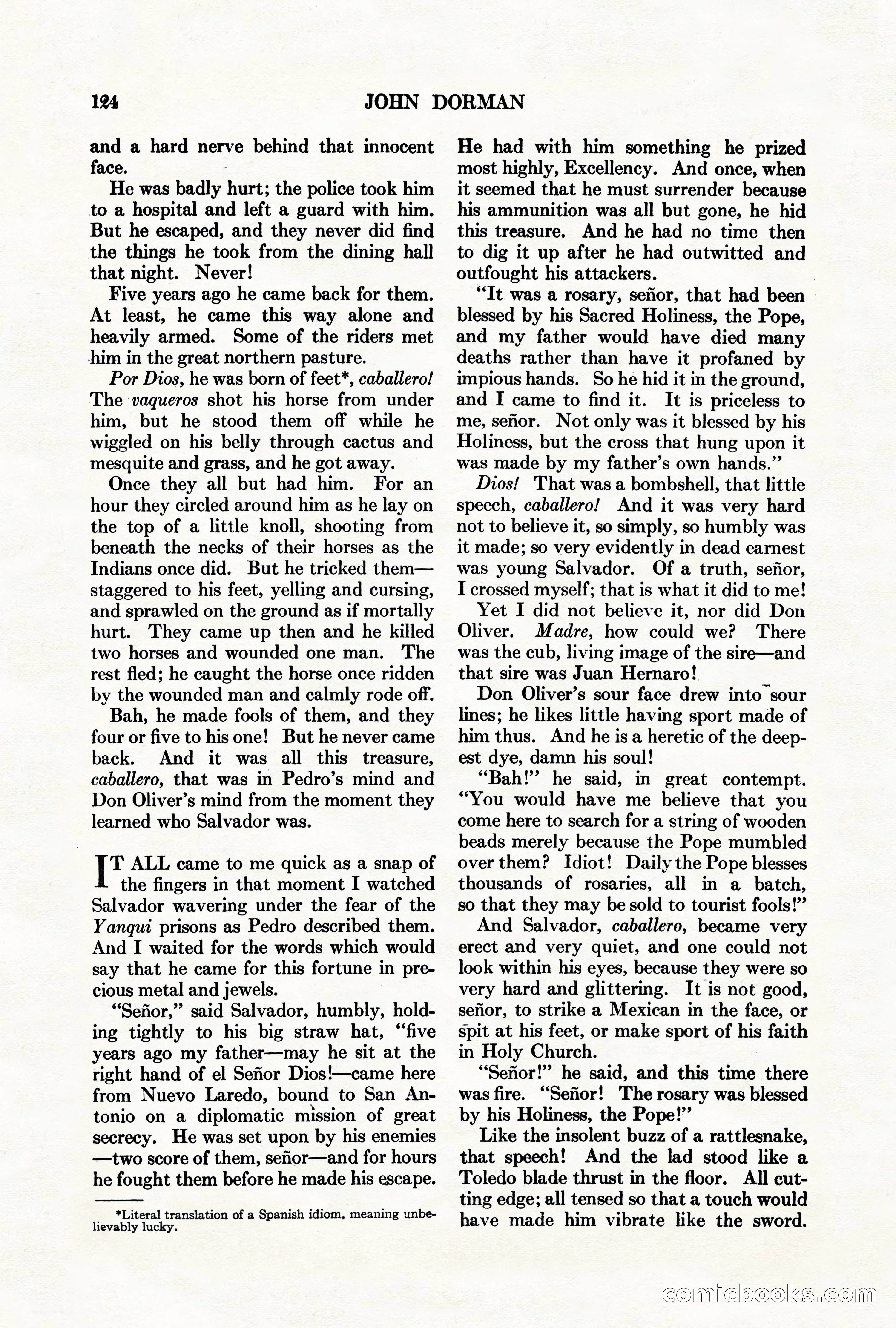 Adventure Magazine, March 1, 1928 — page 134 of 204