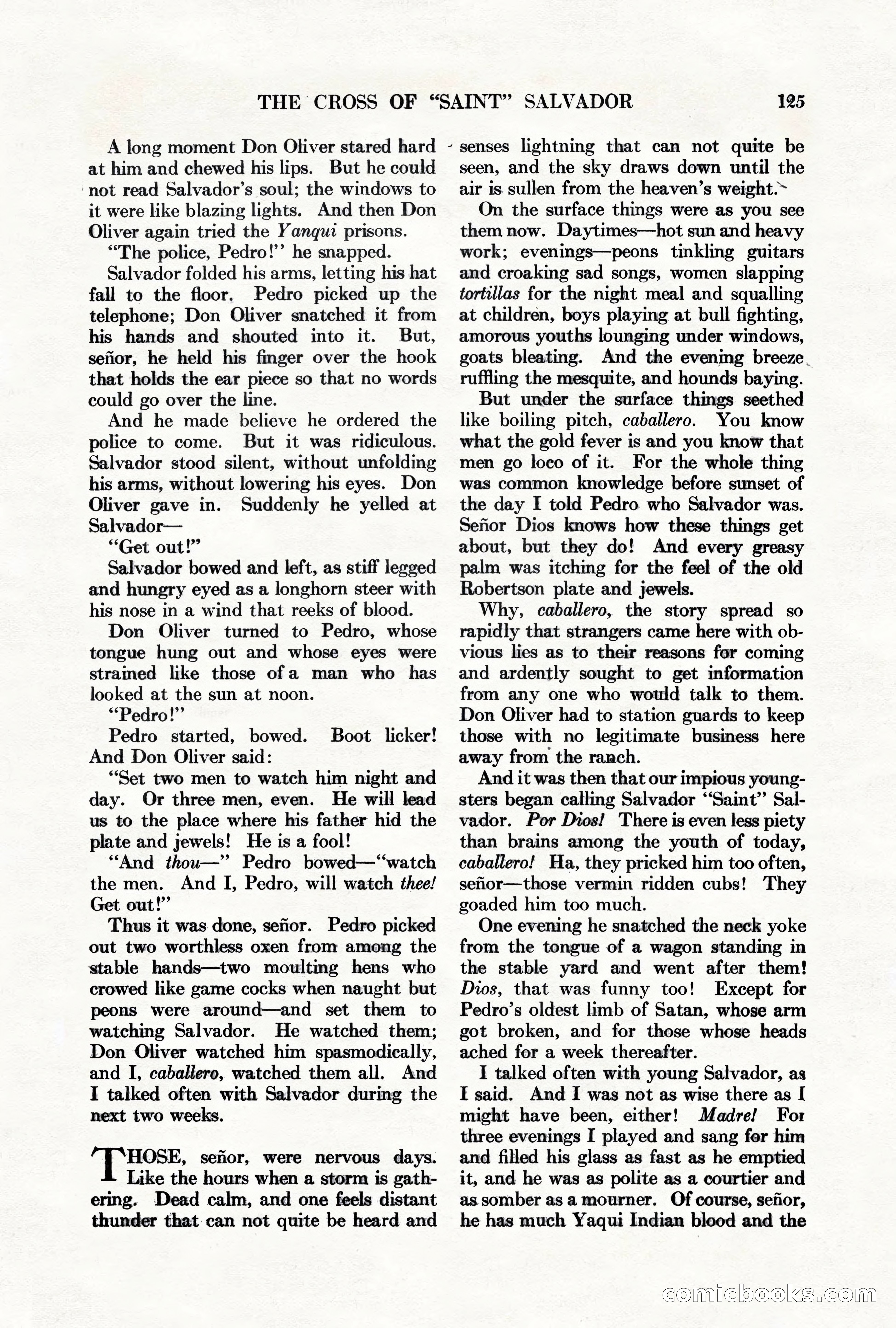 Adventure Magazine, March 1, 1928 — page 135 of 204