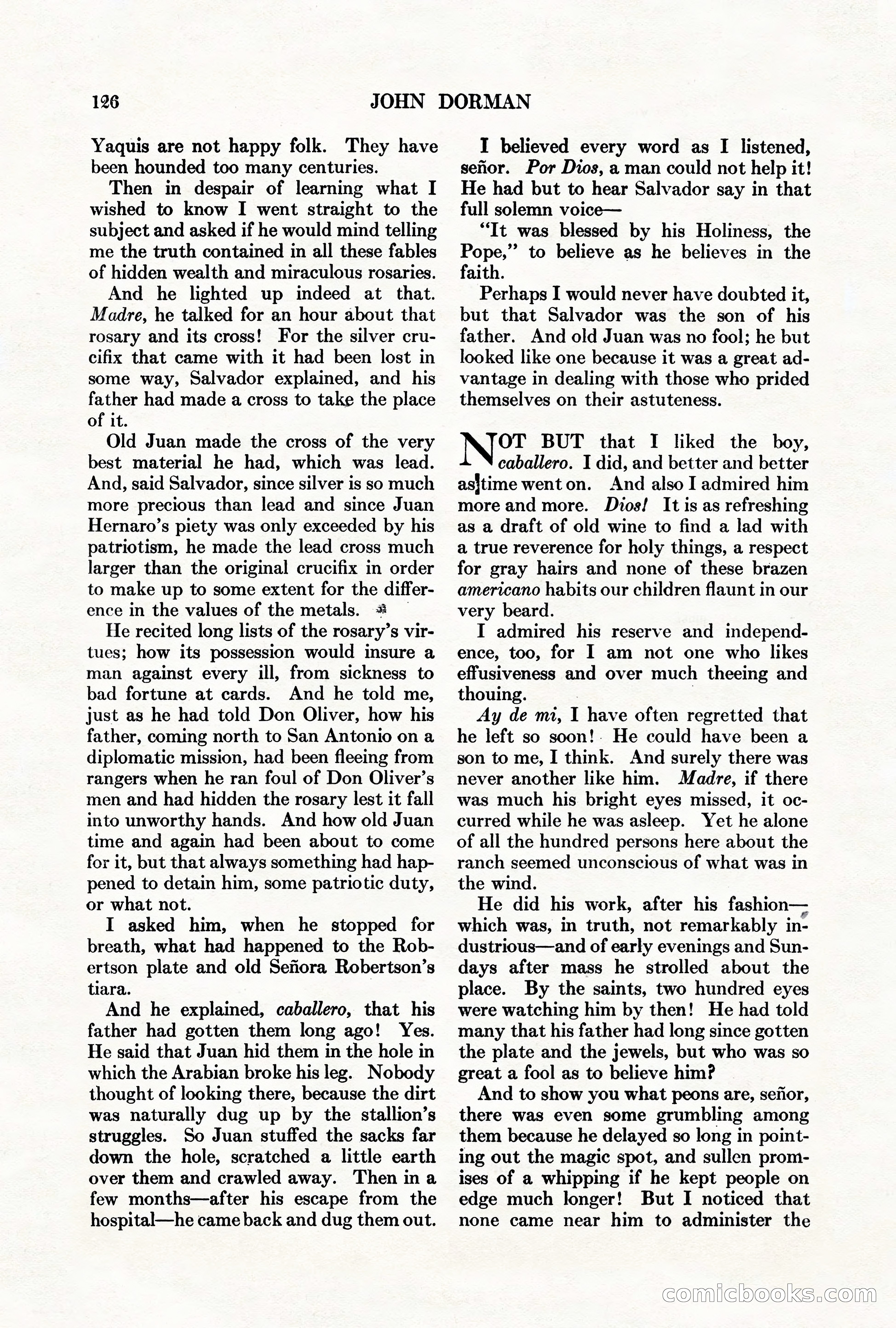 Adventure Magazine, March 1, 1928 — page 136 of 204