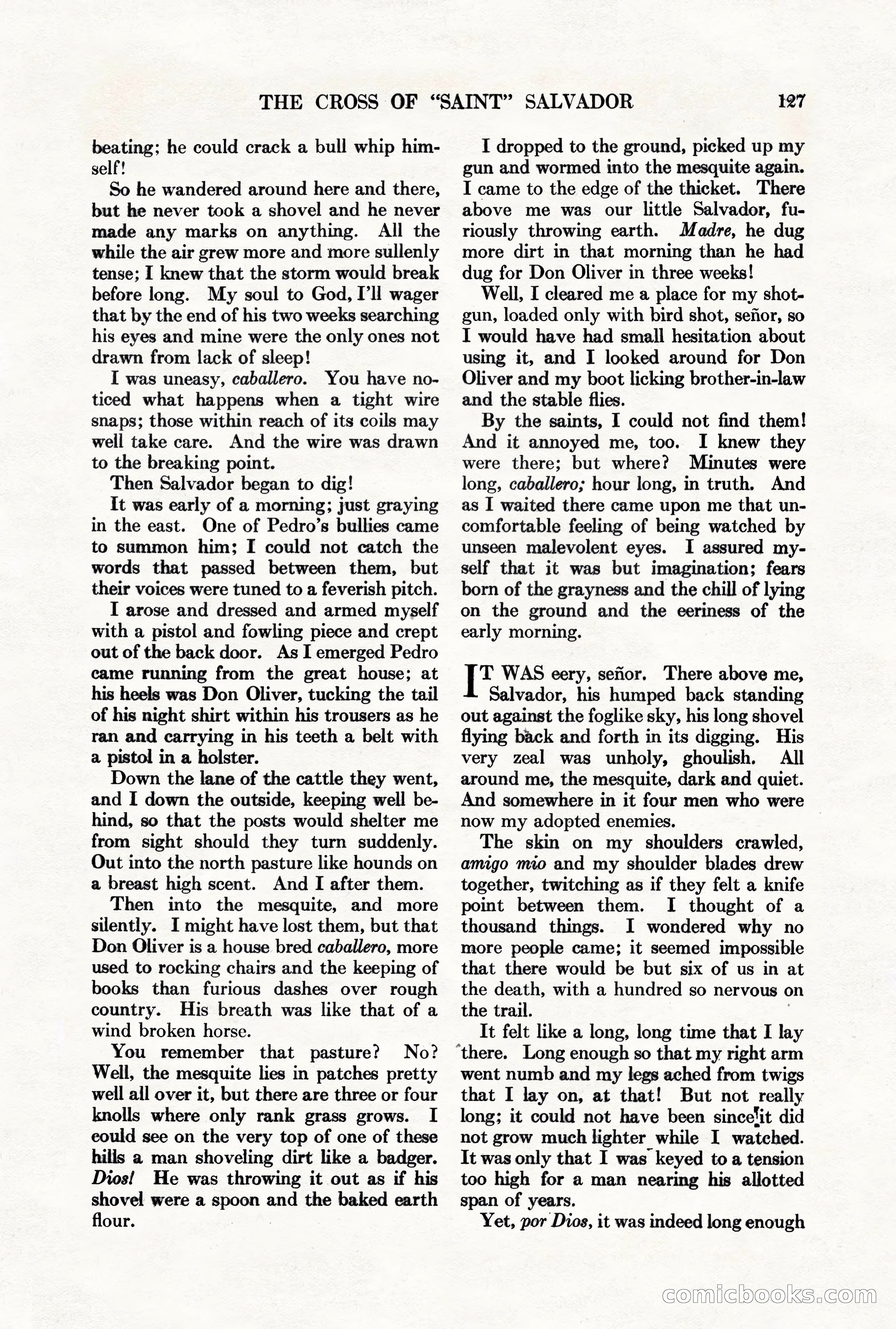 Adventure Magazine, March 1, 1928 — page 137 of 204