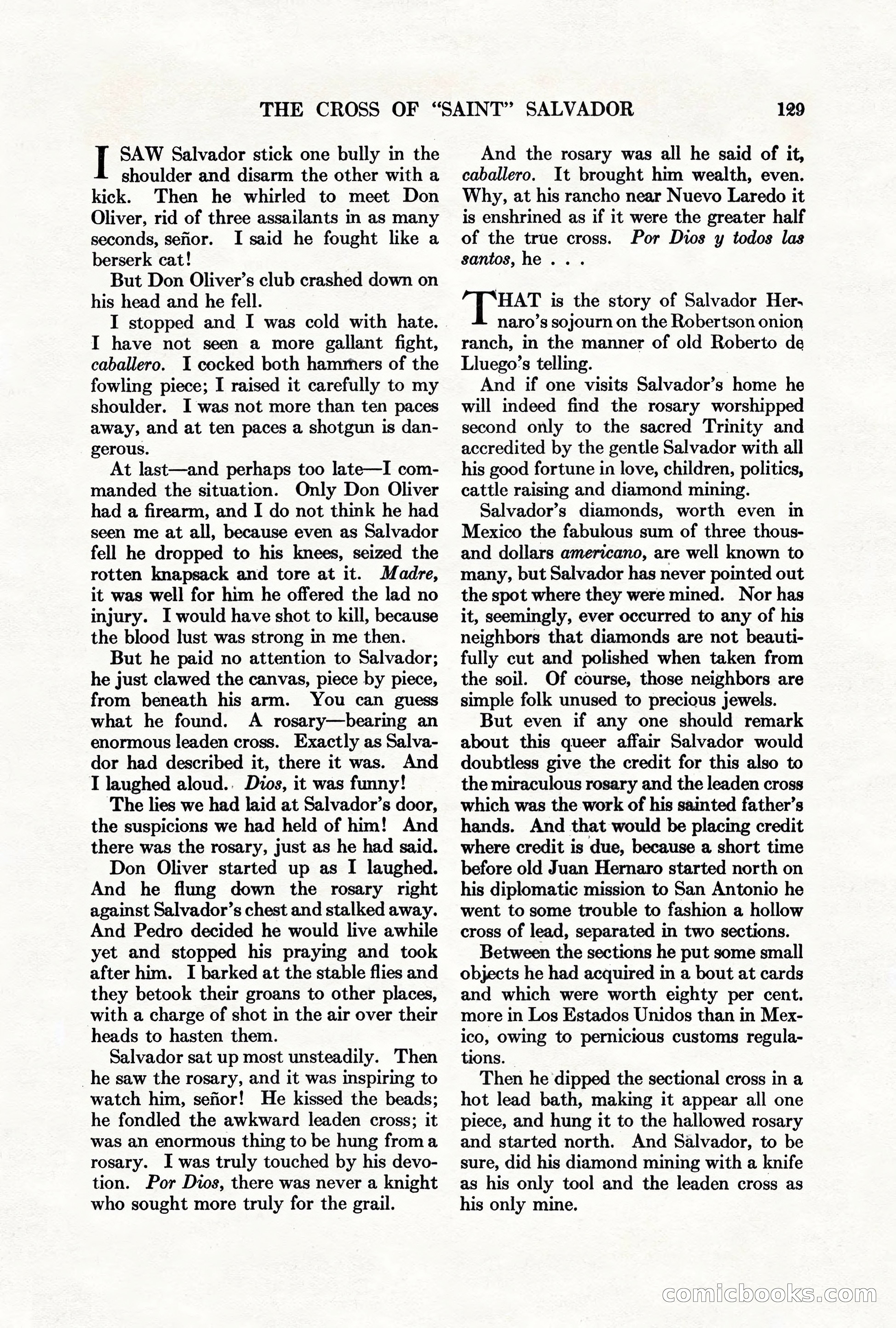 Adventure Magazine, March 1, 1928 — page 139 of 204