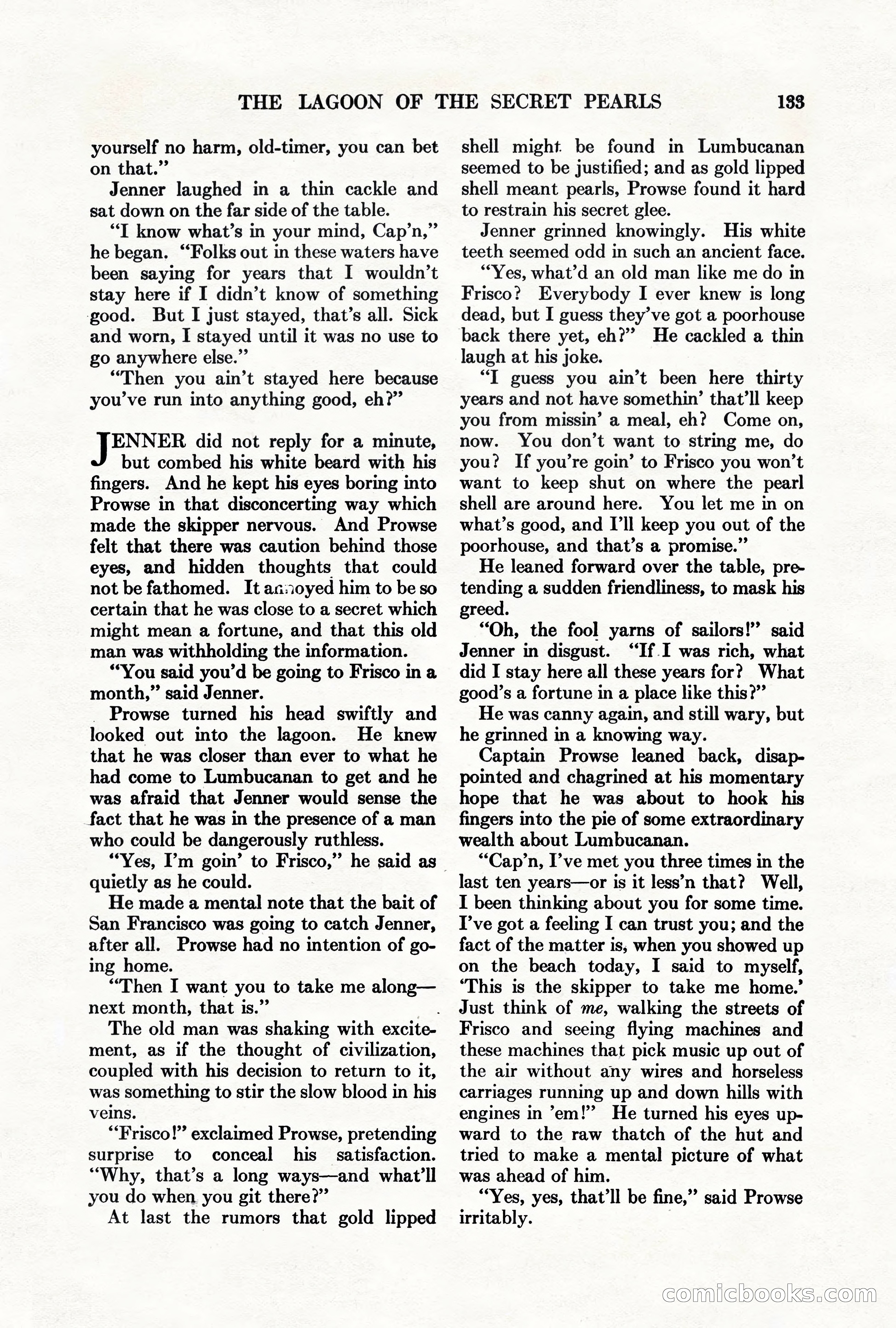 Adventure Magazine, March 1, 1928 — page 143 of 204