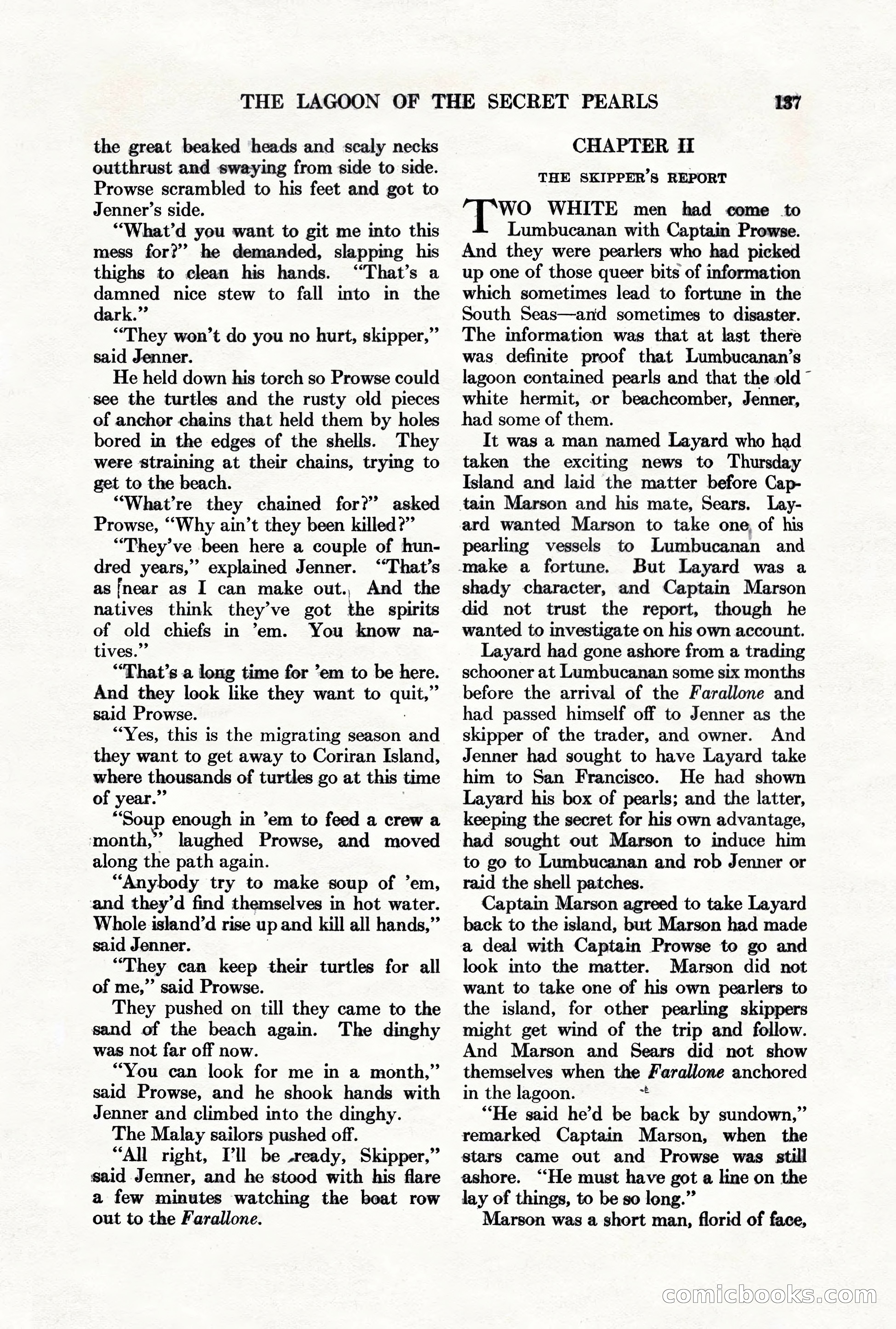 Adventure Magazine, March 1, 1928 — page 147 of 204