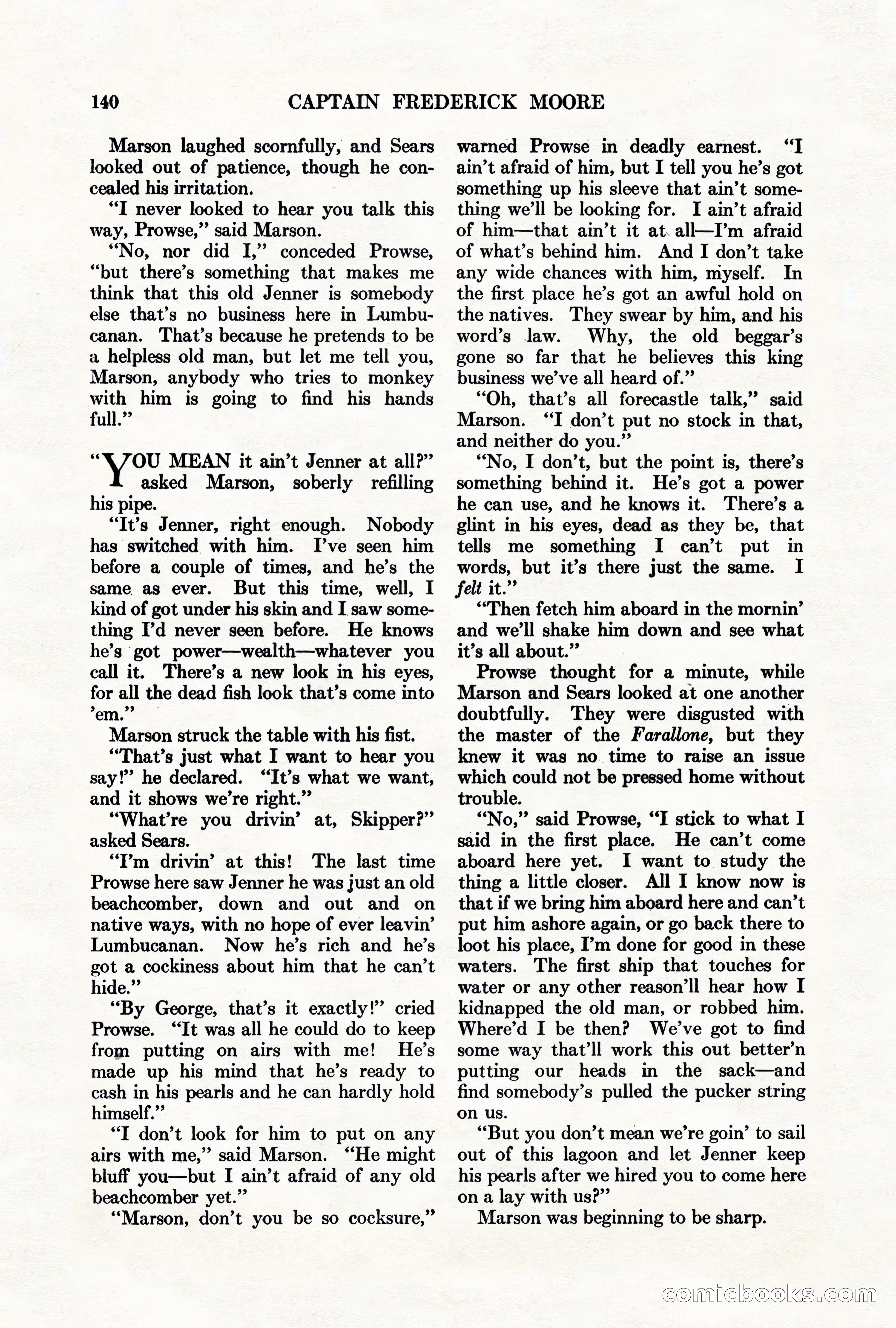 Adventure Magazine, March 1, 1928 — page 150 of 204
