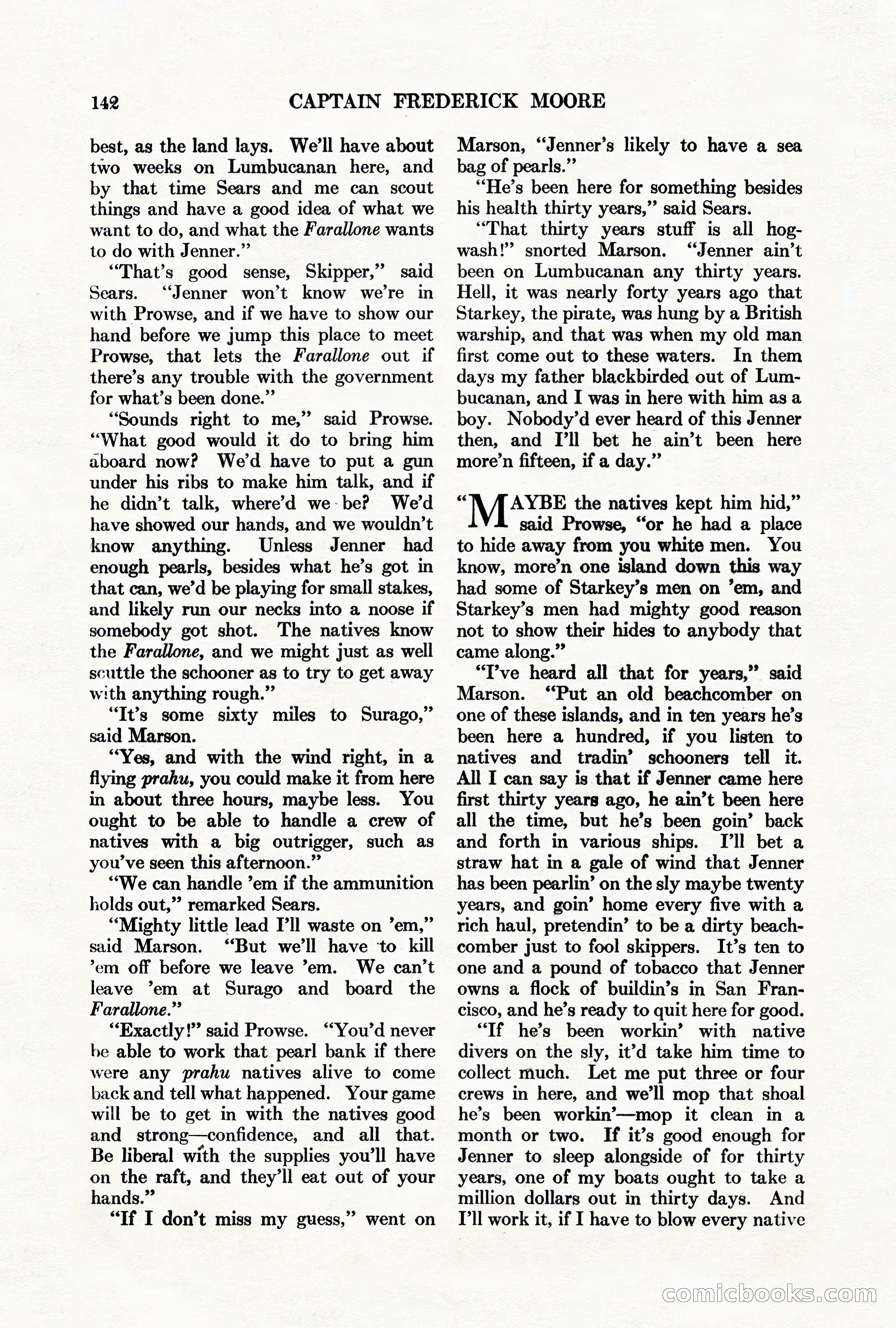 Adventure Magazine, March 1, 1928 — page 152 of 204