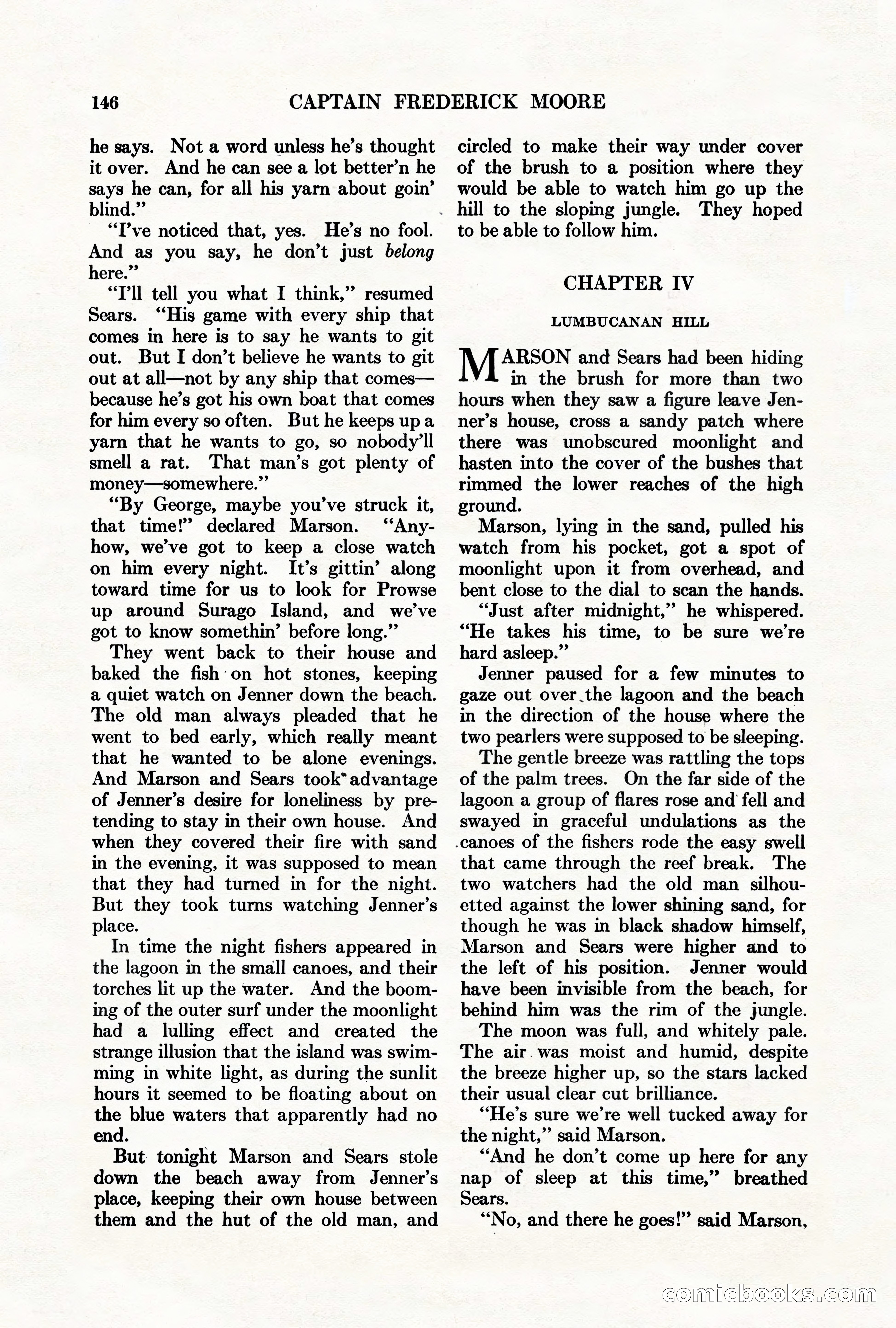 Adventure Magazine, March 1, 1928 — page 156 of 204