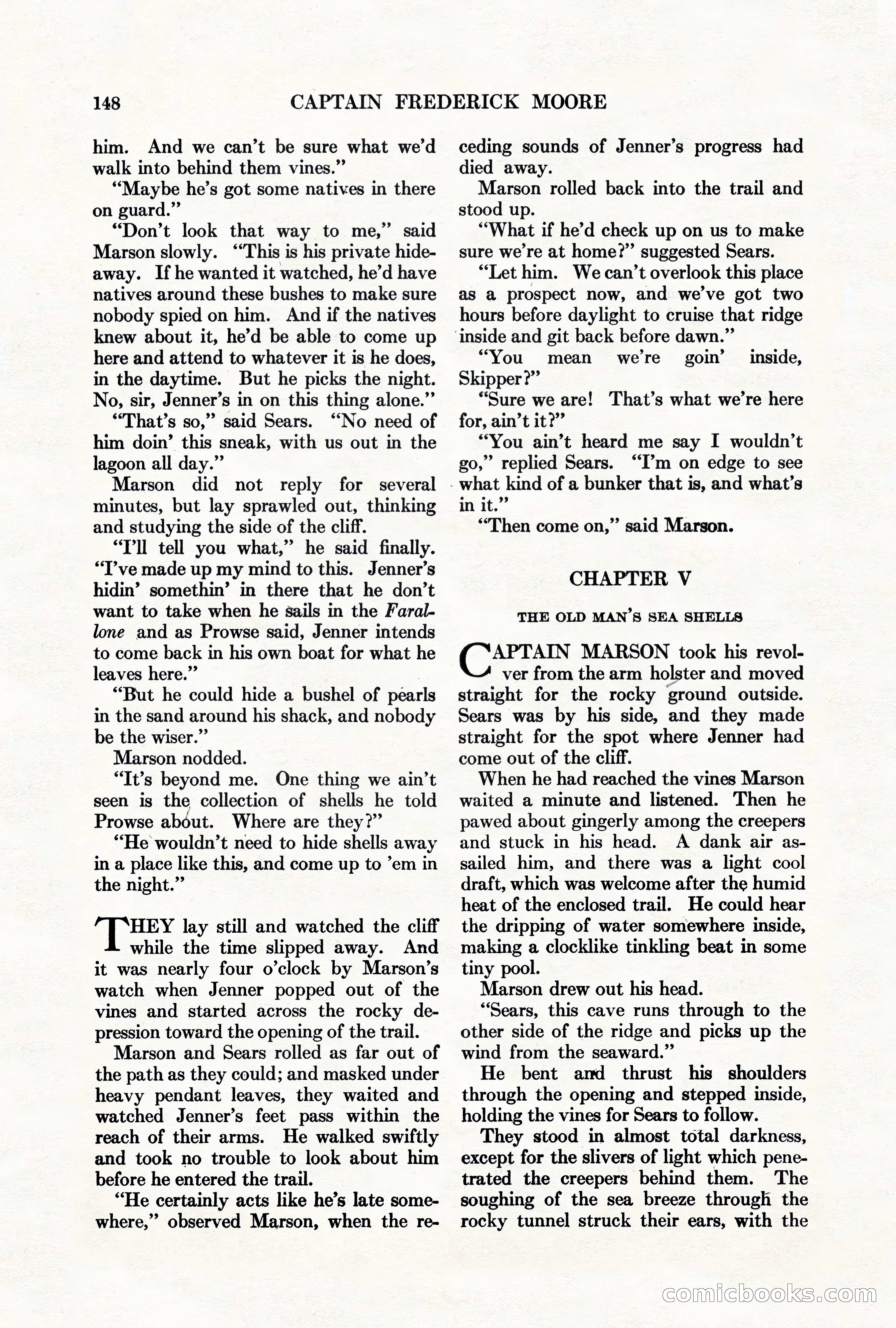 Adventure Magazine, March 1, 1928 — page 158 of 204
