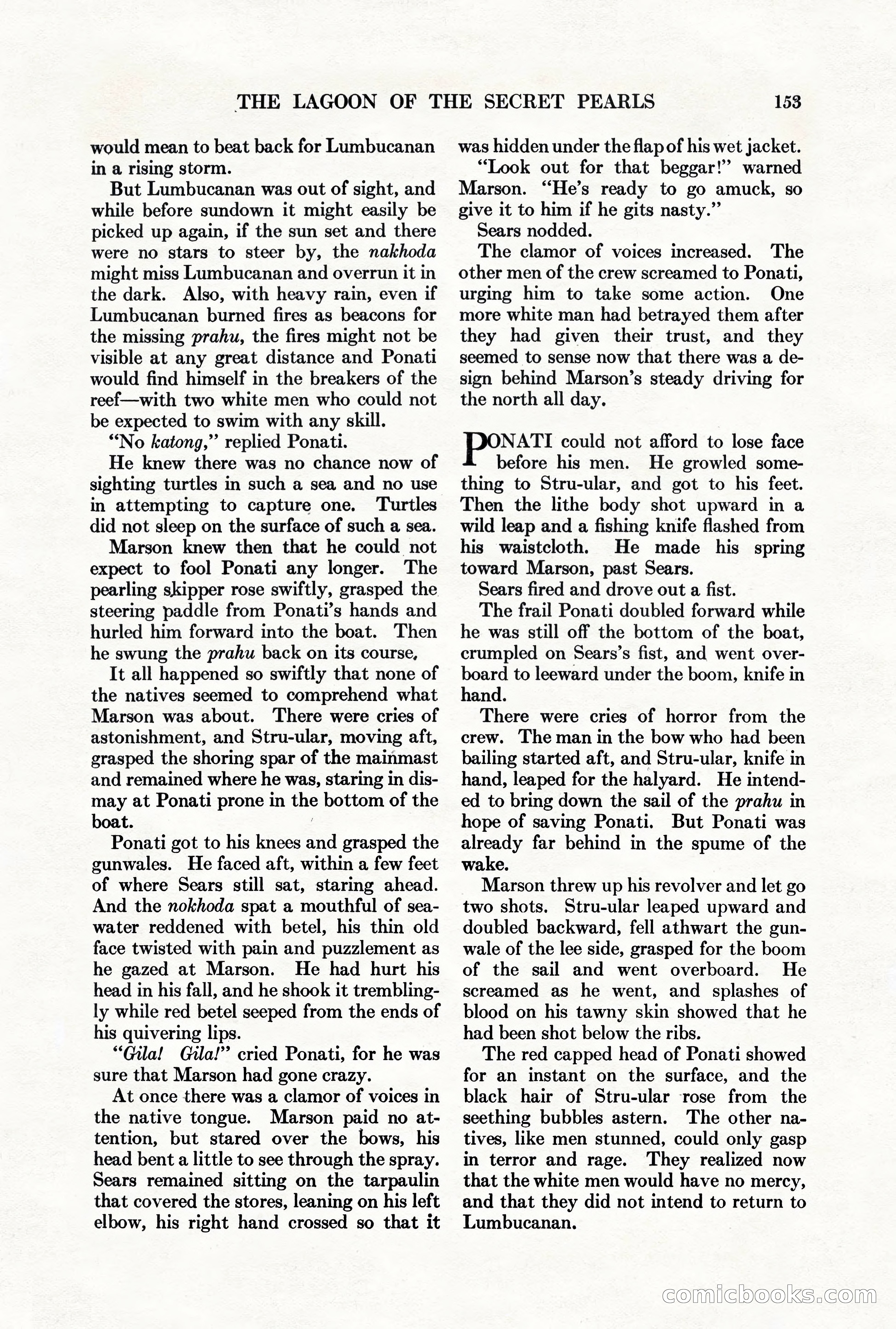 Adventure Magazine, March 1, 1928 — page 163 of 204