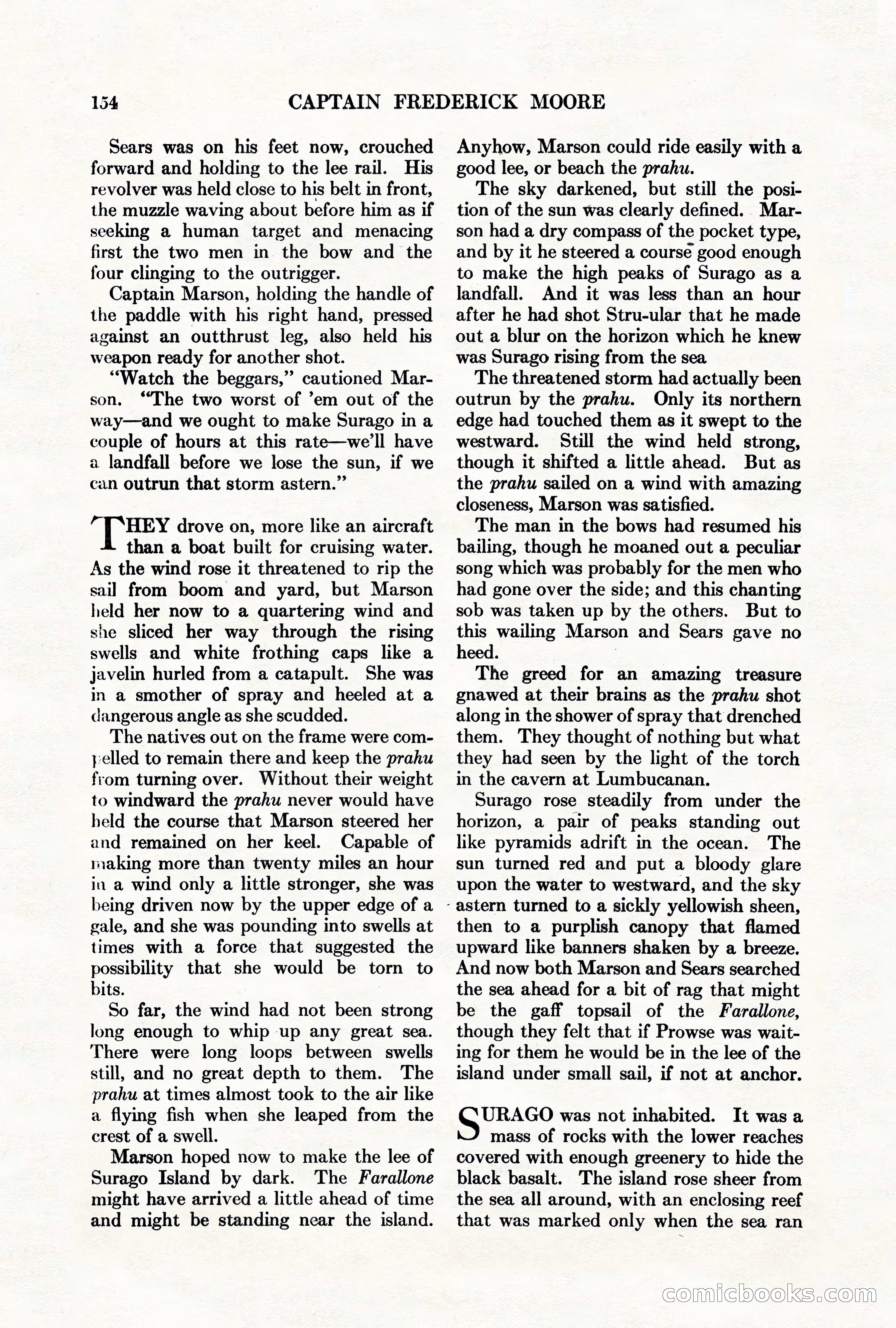 Adventure Magazine, March 1, 1928 — page 164 of 204