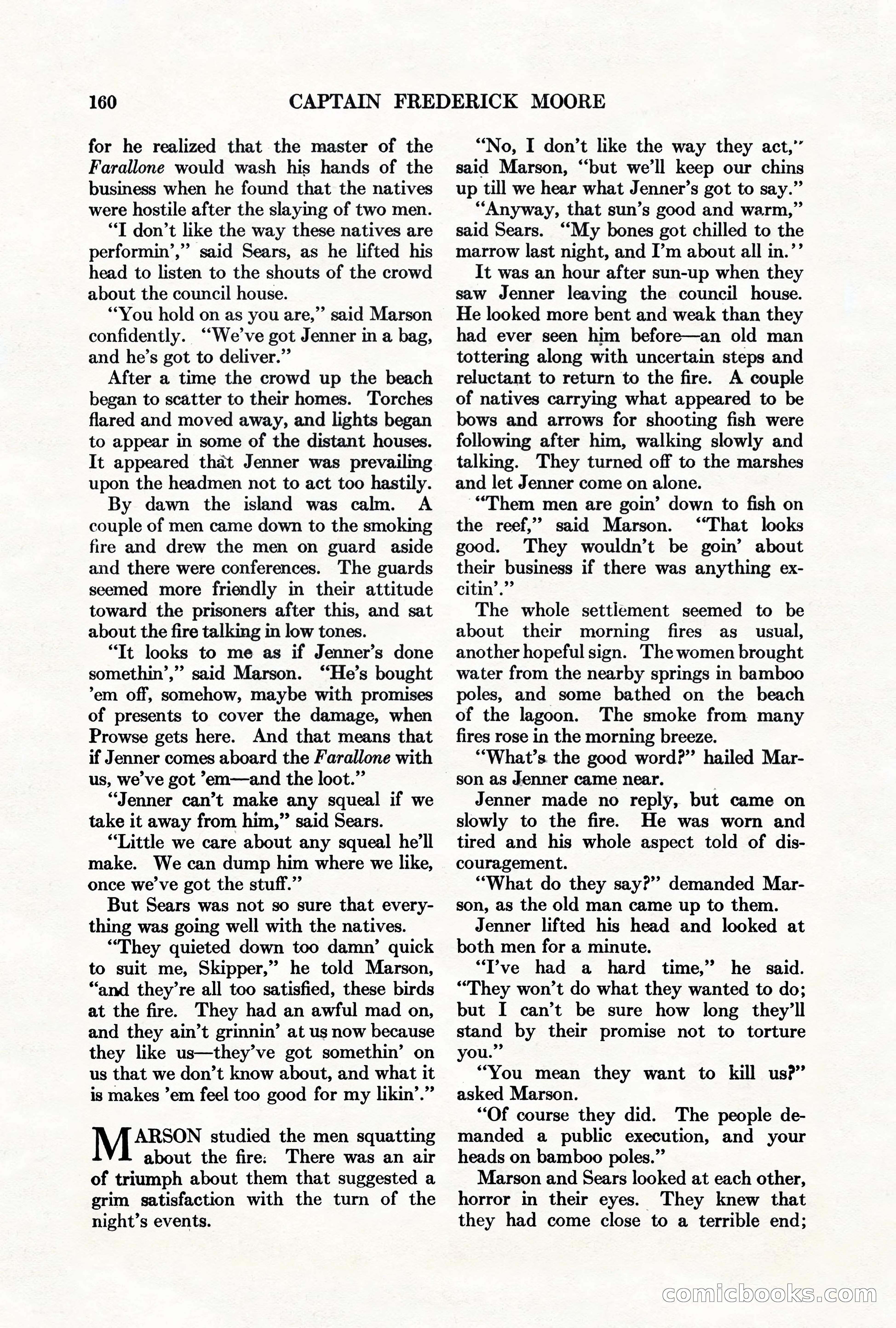 Adventure Magazine, March 1, 1928 — page 170 of 204