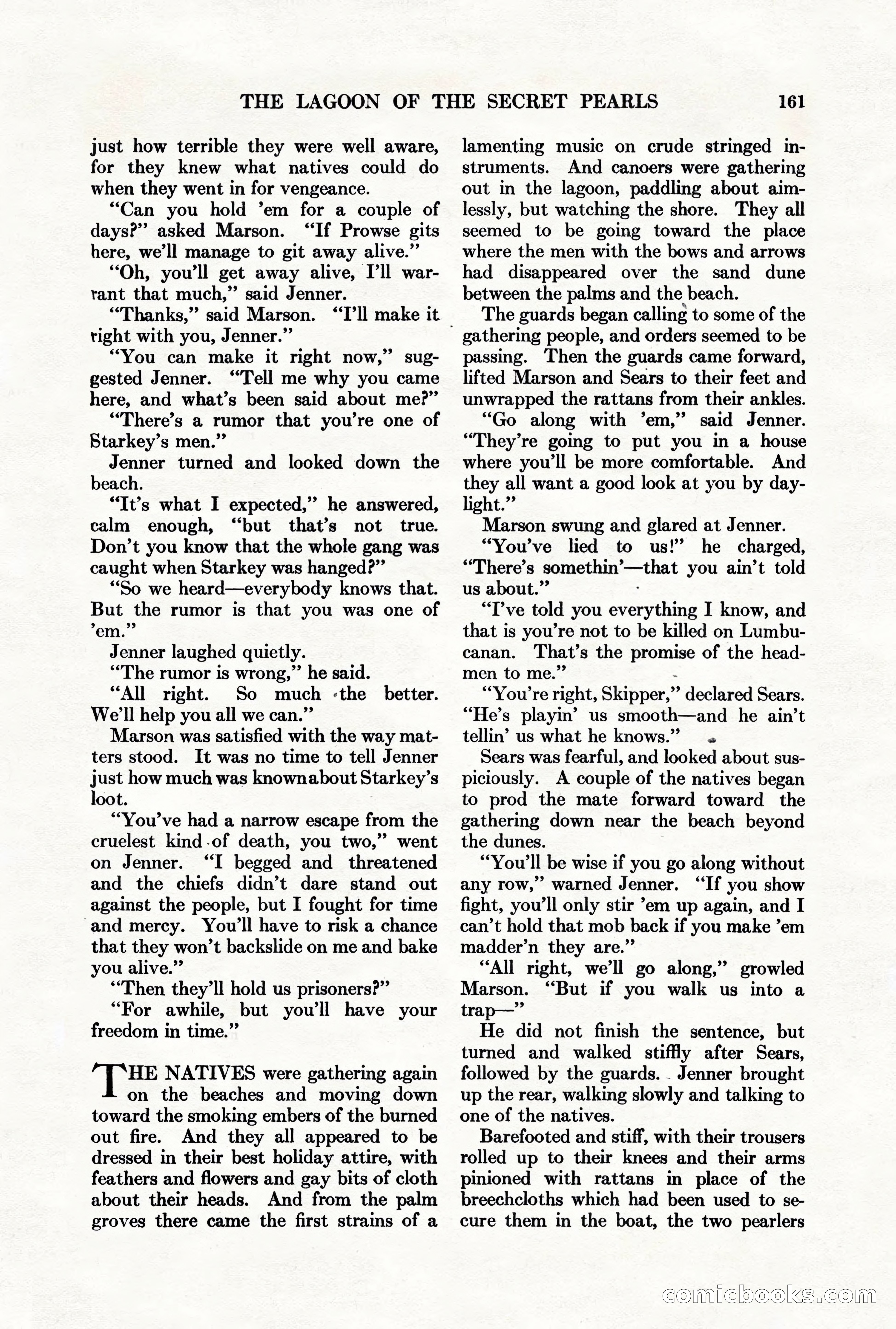 Adventure Magazine, March 1, 1928 — page 171 of 204