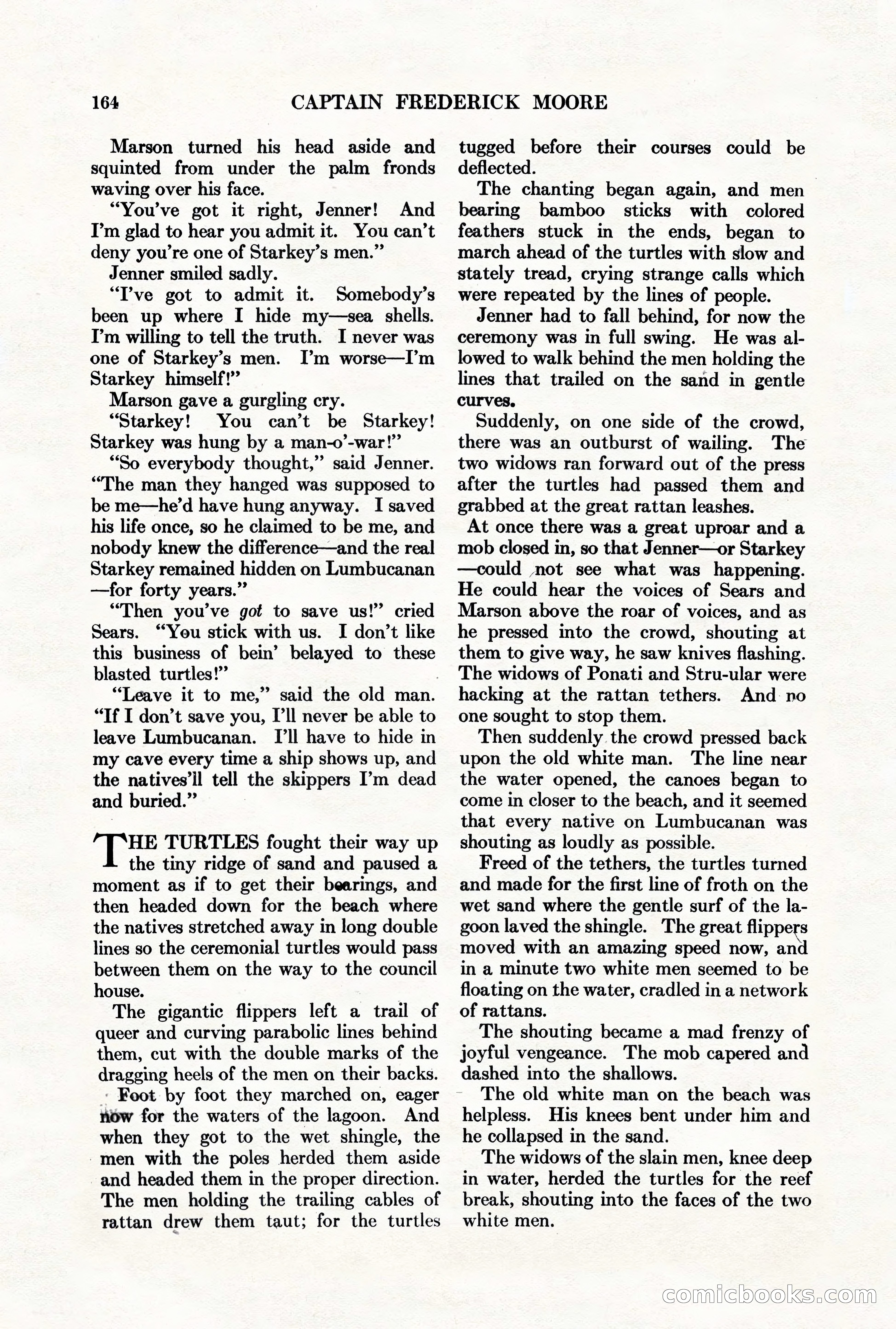 Adventure Magazine, March 1, 1928 — page 174 of 204