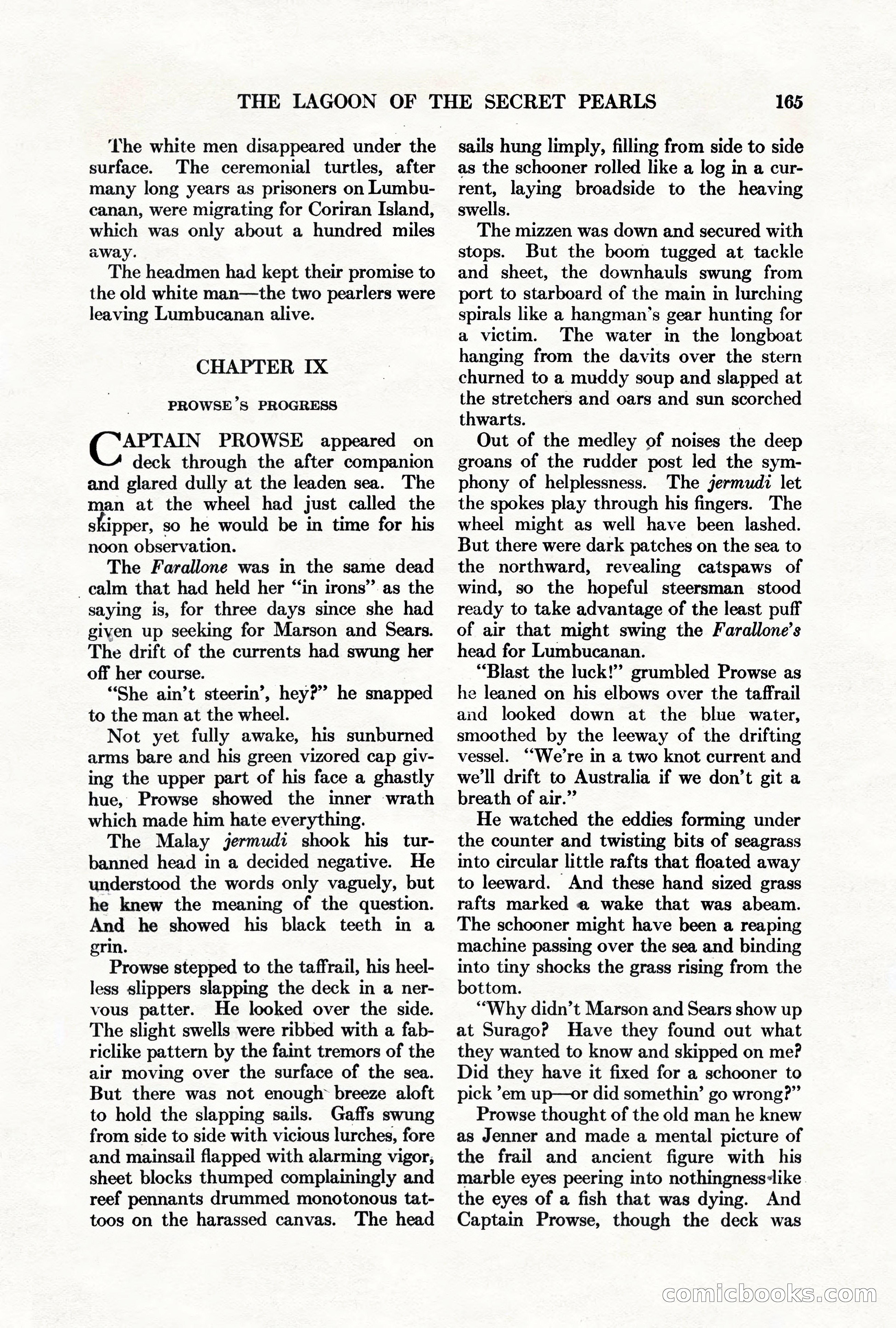 Adventure Magazine, March 1, 1928 — page 175 of 204