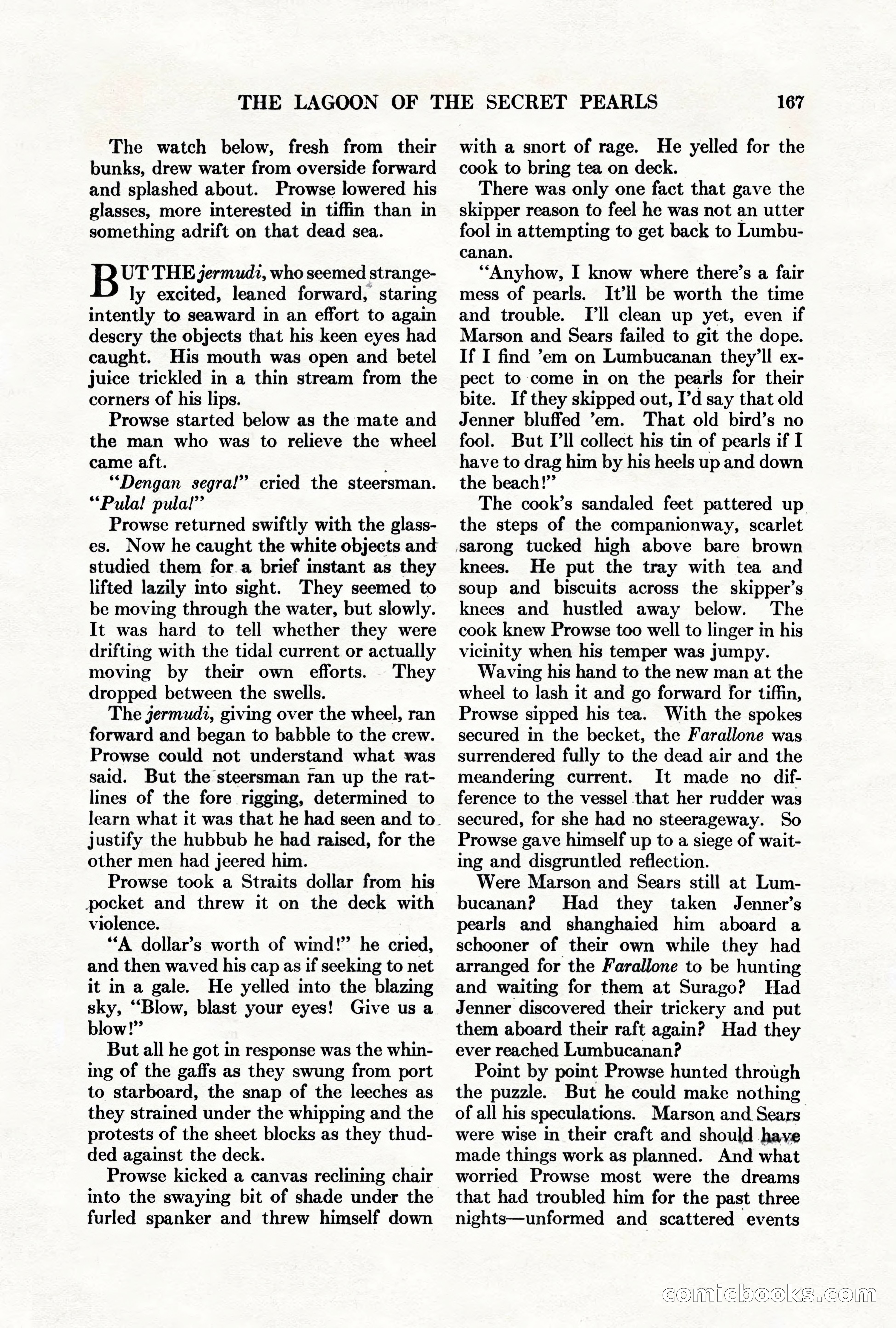 Adventure Magazine, March 1, 1928 — page 177 of 204
