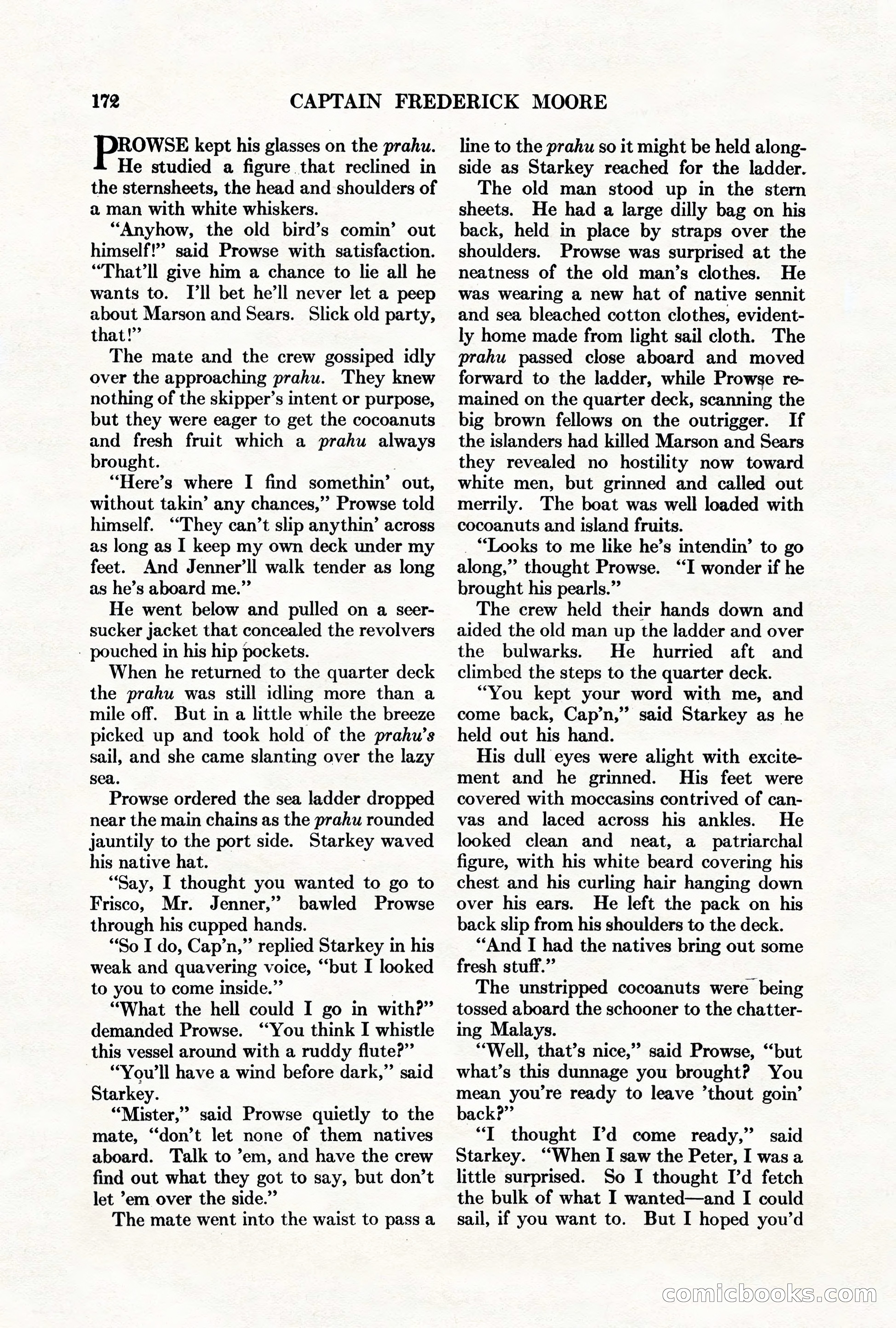Adventure Magazine, March 1, 1928 — page 182 of 204