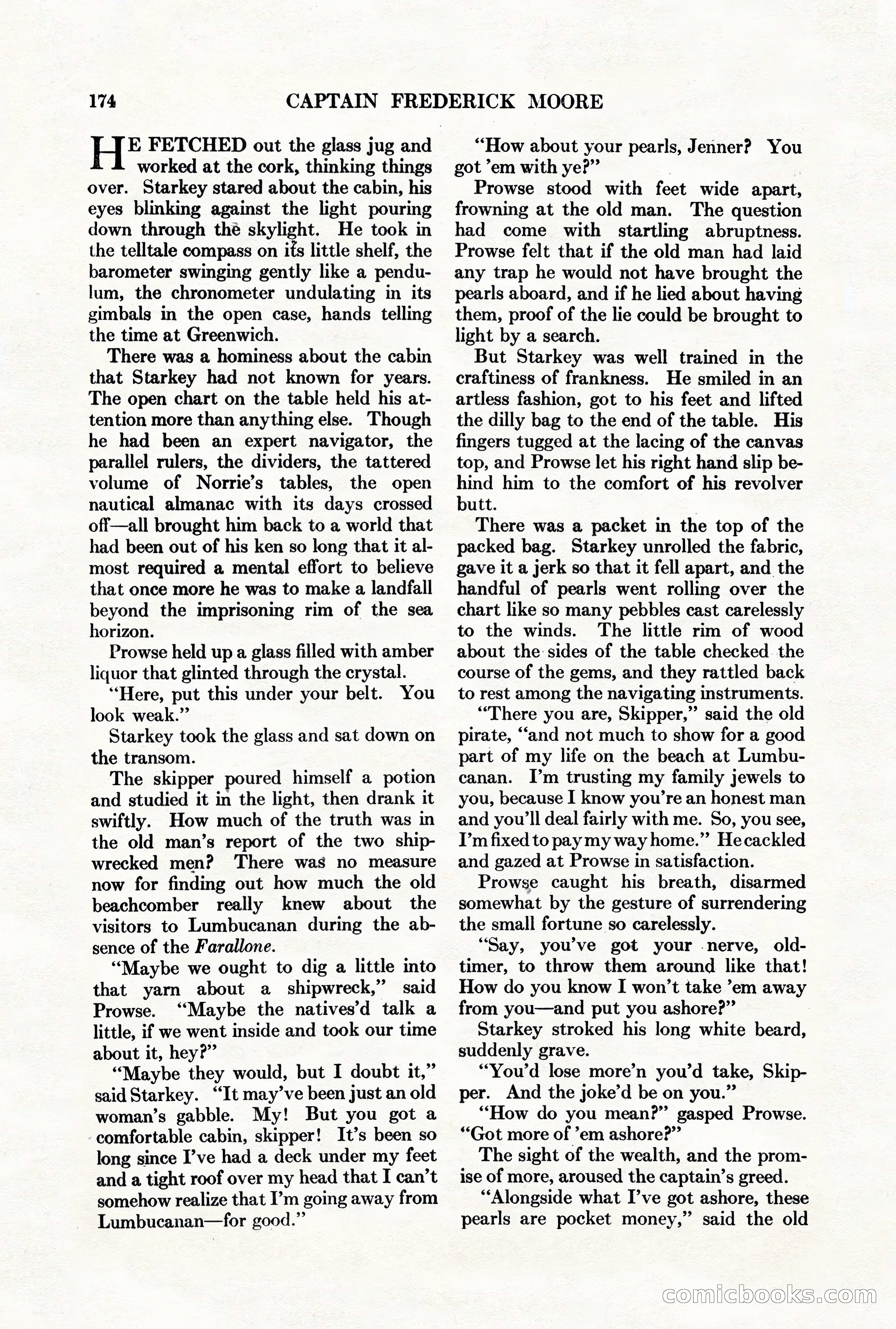 Adventure Magazine, March 1, 1928 — page 184 of 204