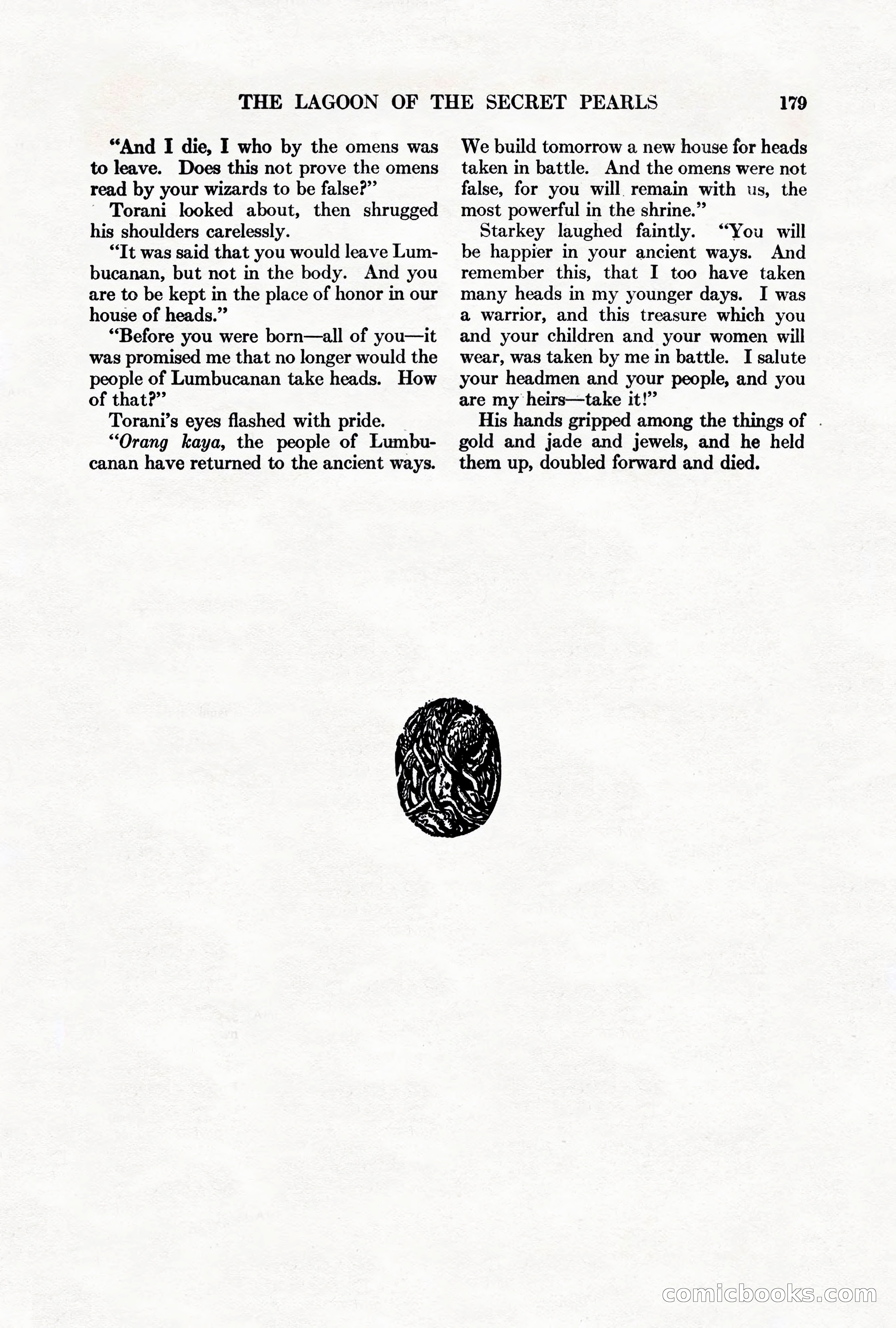 Adventure Magazine, March 1, 1928 — page 189 of 204