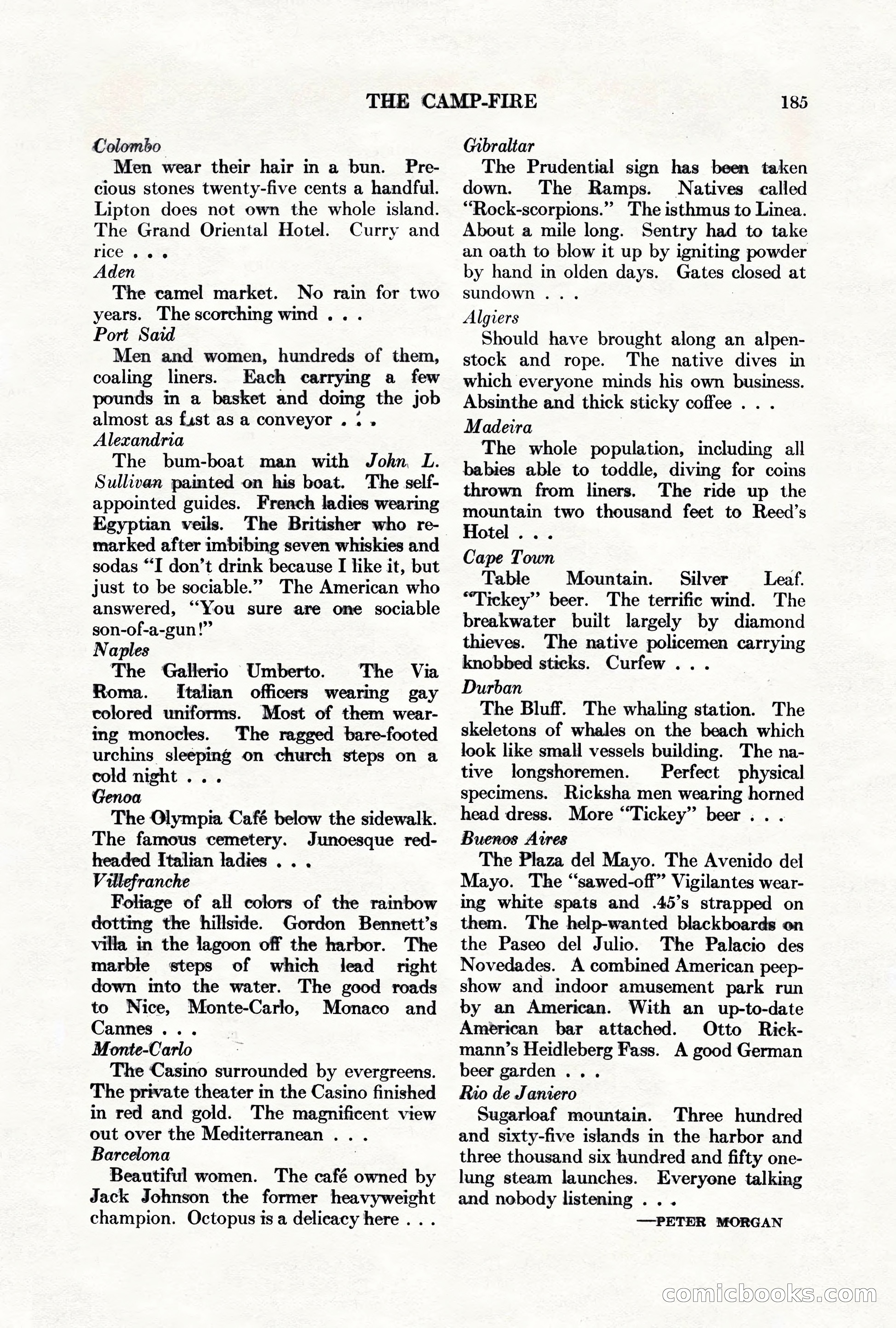 Adventure Magazine, March 1, 1928 — page 195 of 204