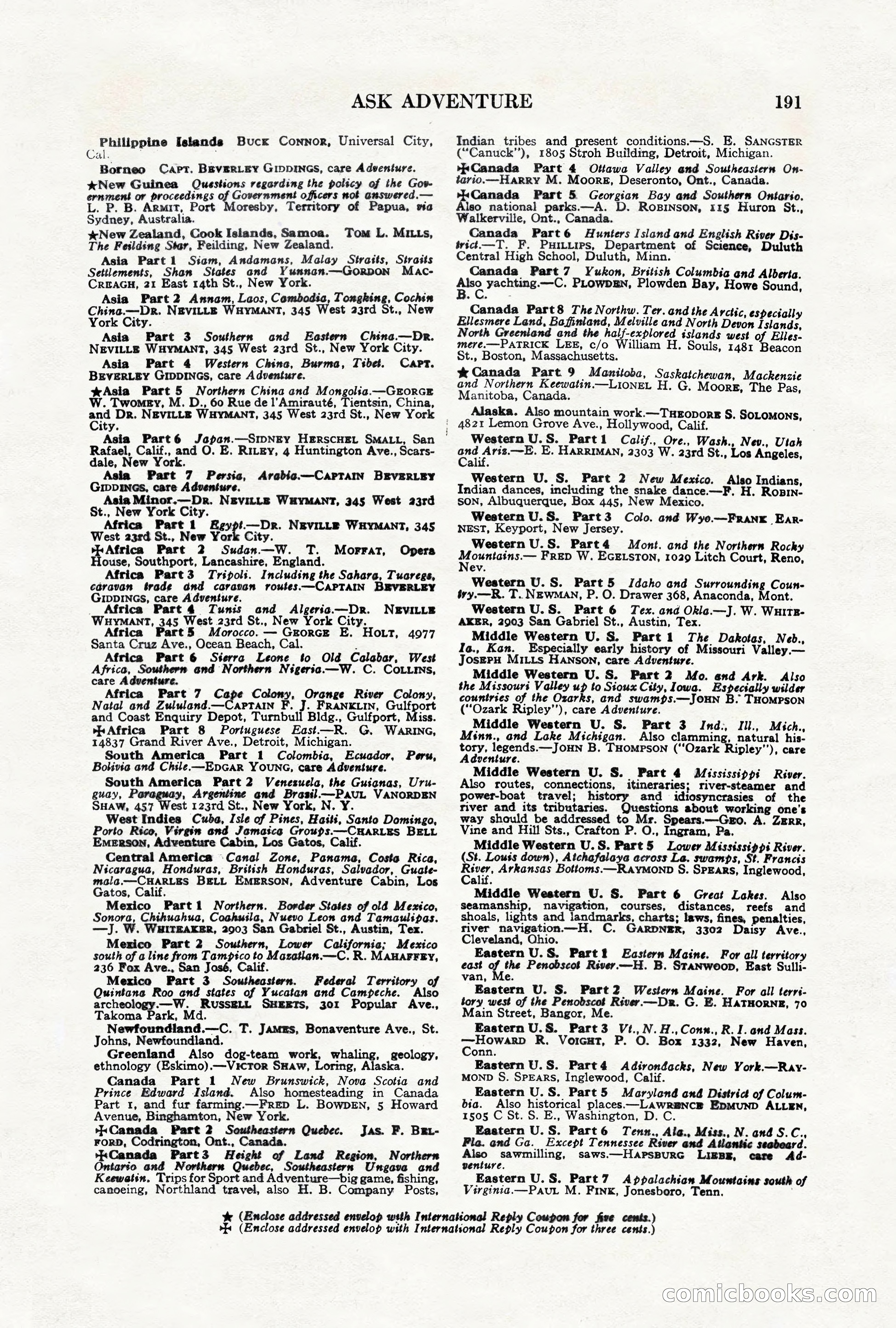 Adventure Magazine, March 1, 1928 — page 201 of 204