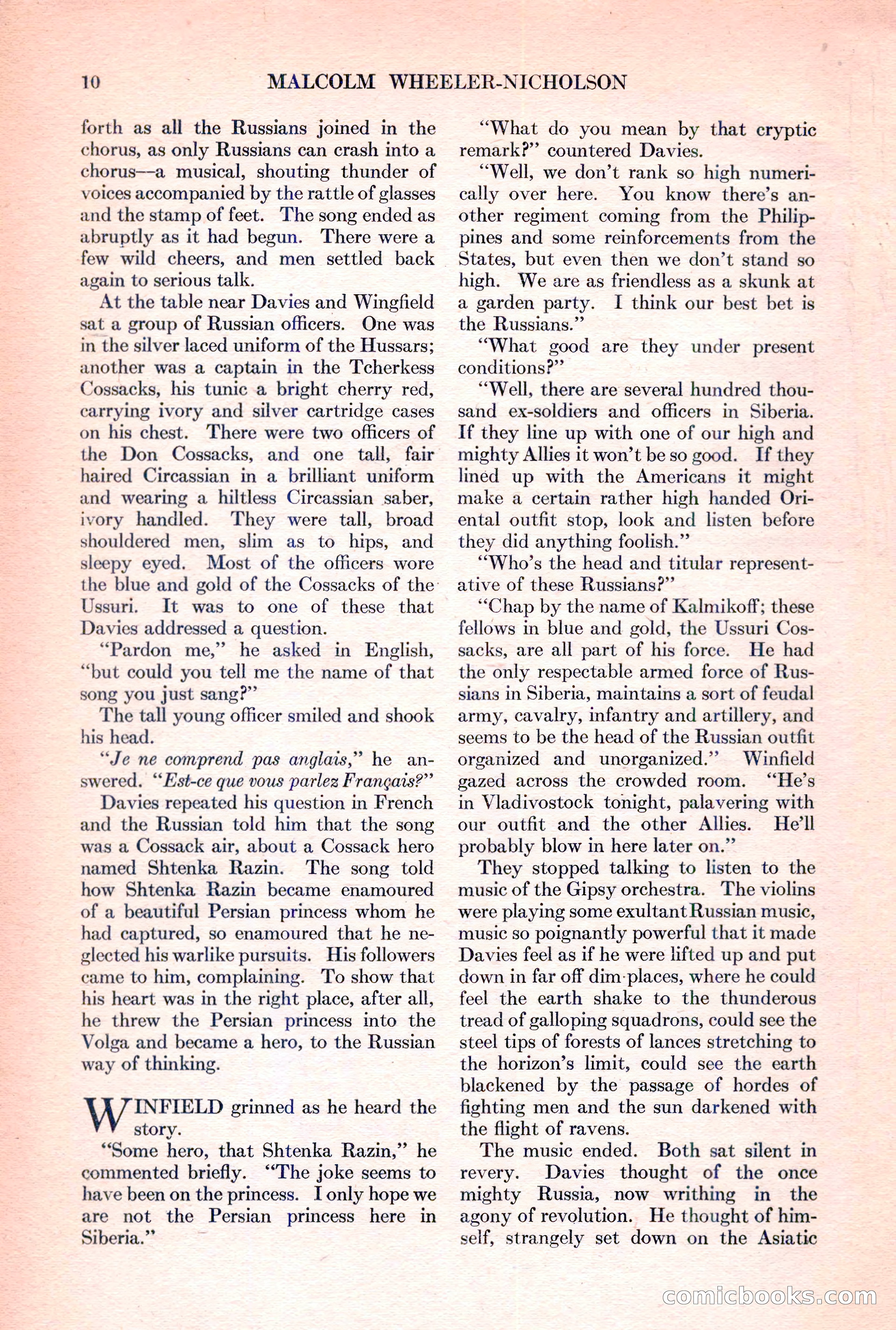 Adventure Magazine, March 15, 1928 — page 12 of 196
