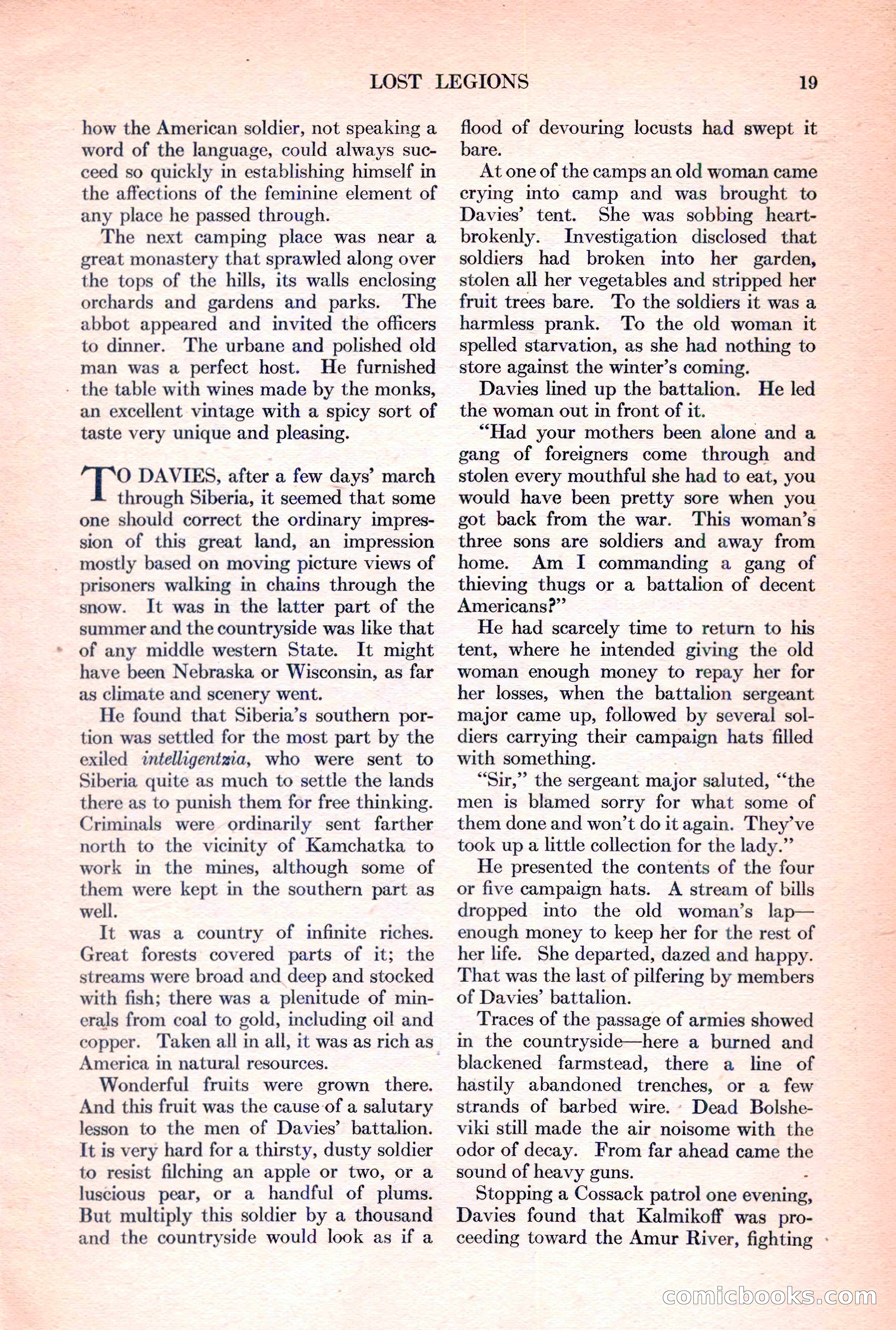 Adventure Magazine, March 15, 1928 — page 21 of 196