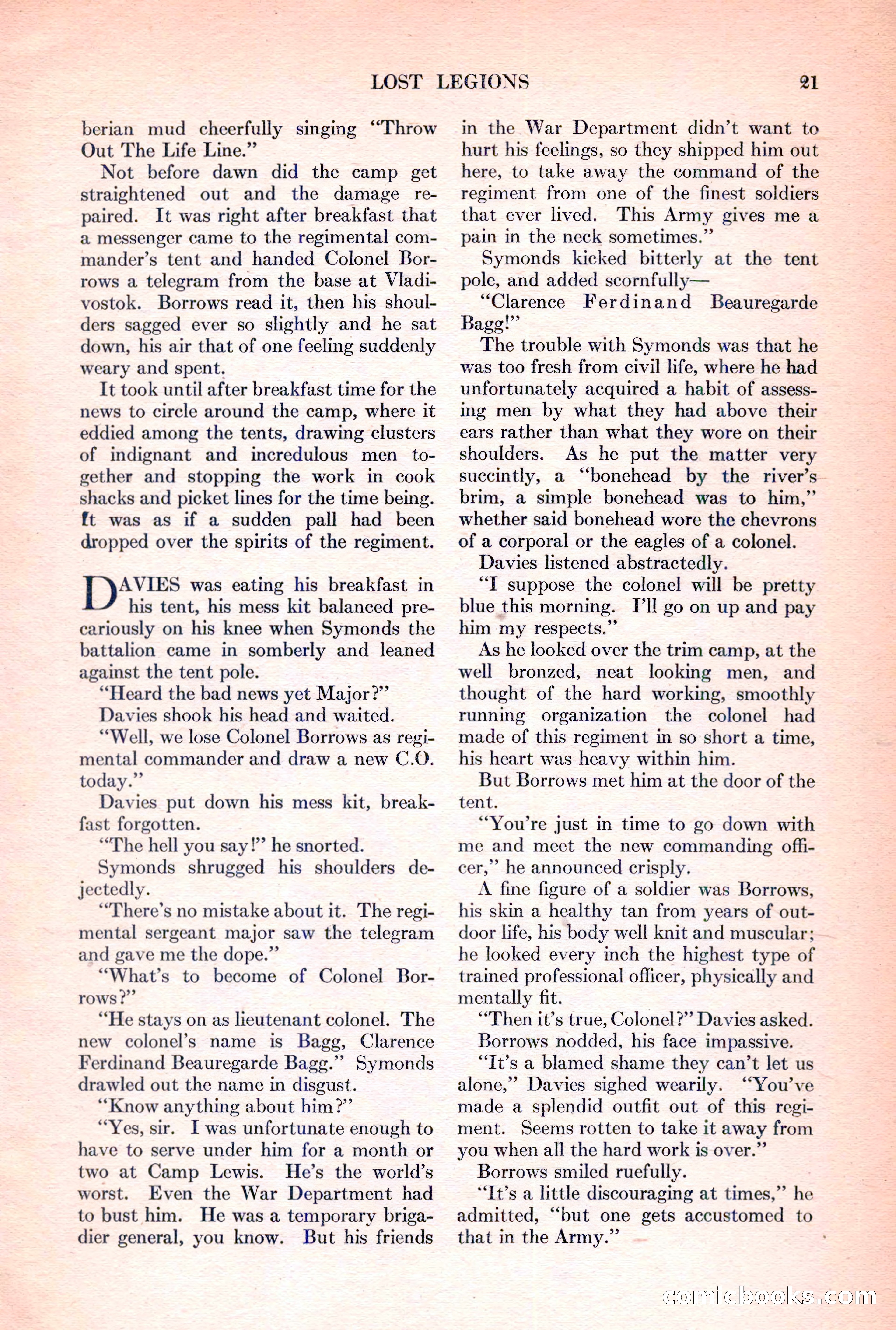 Adventure Magazine, March 15, 1928 — page 23 of 196