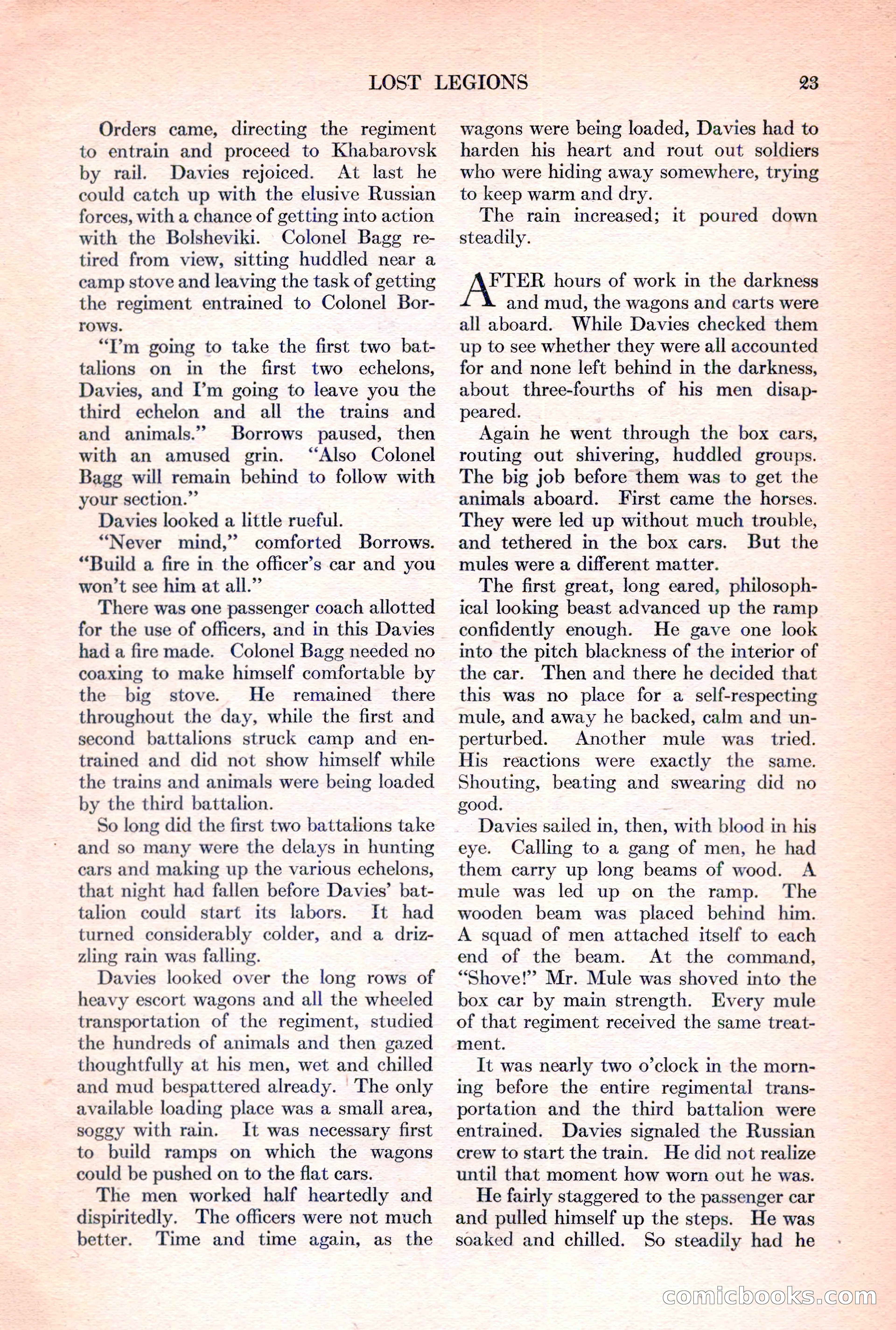Adventure Magazine, March 15, 1928 — page 25 of 196